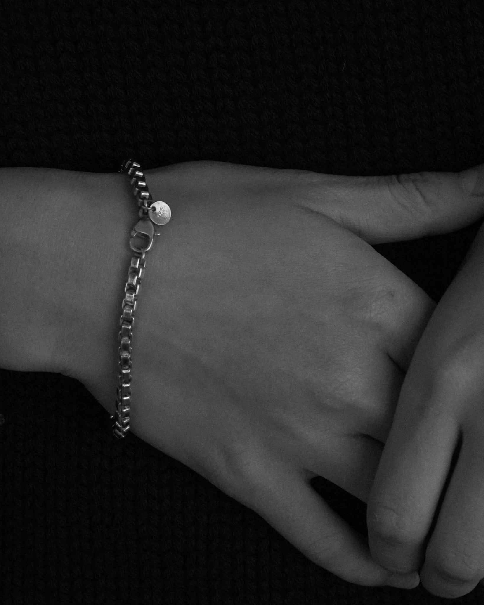 Silver Venetian Link Bracelet