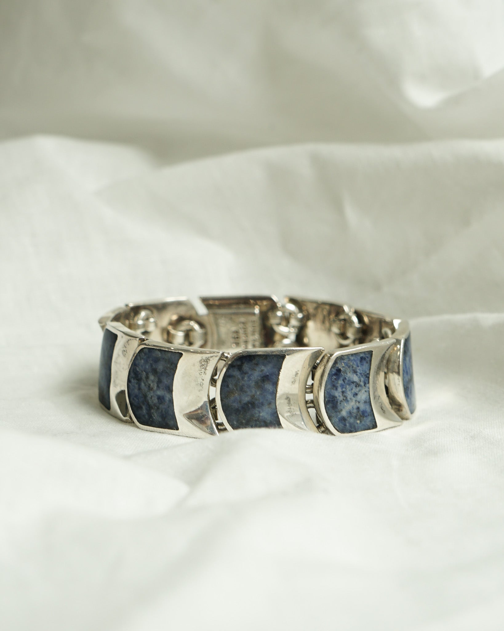 Silver x Sodalite Bracelet