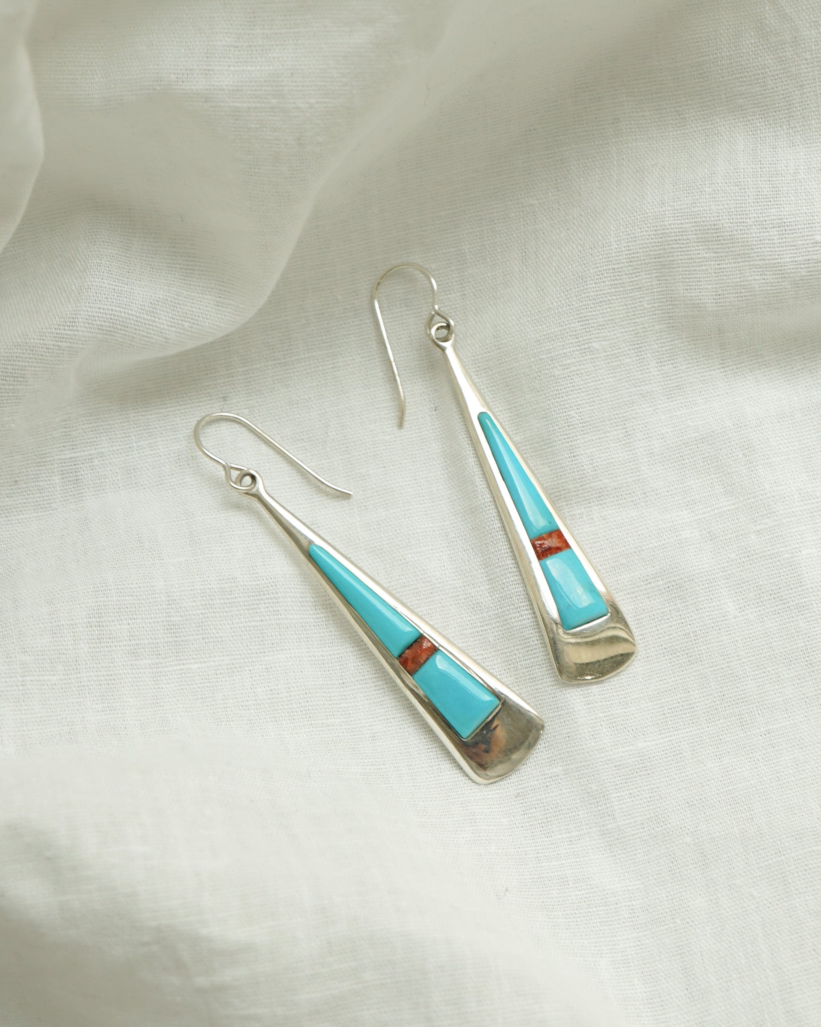 Silver x Turquoise Earrings