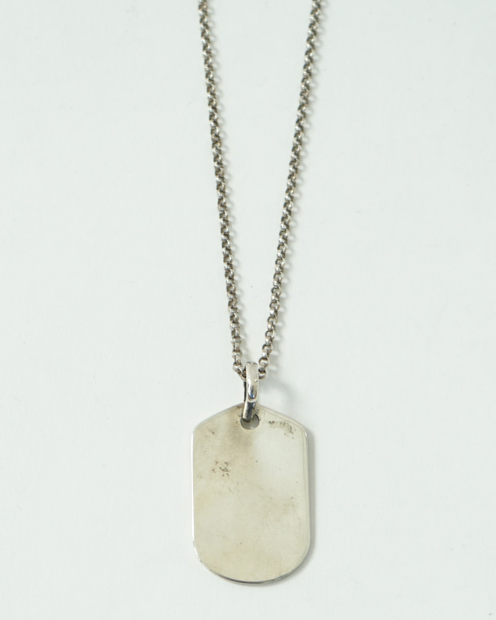 Silver Necklace w/ Charm