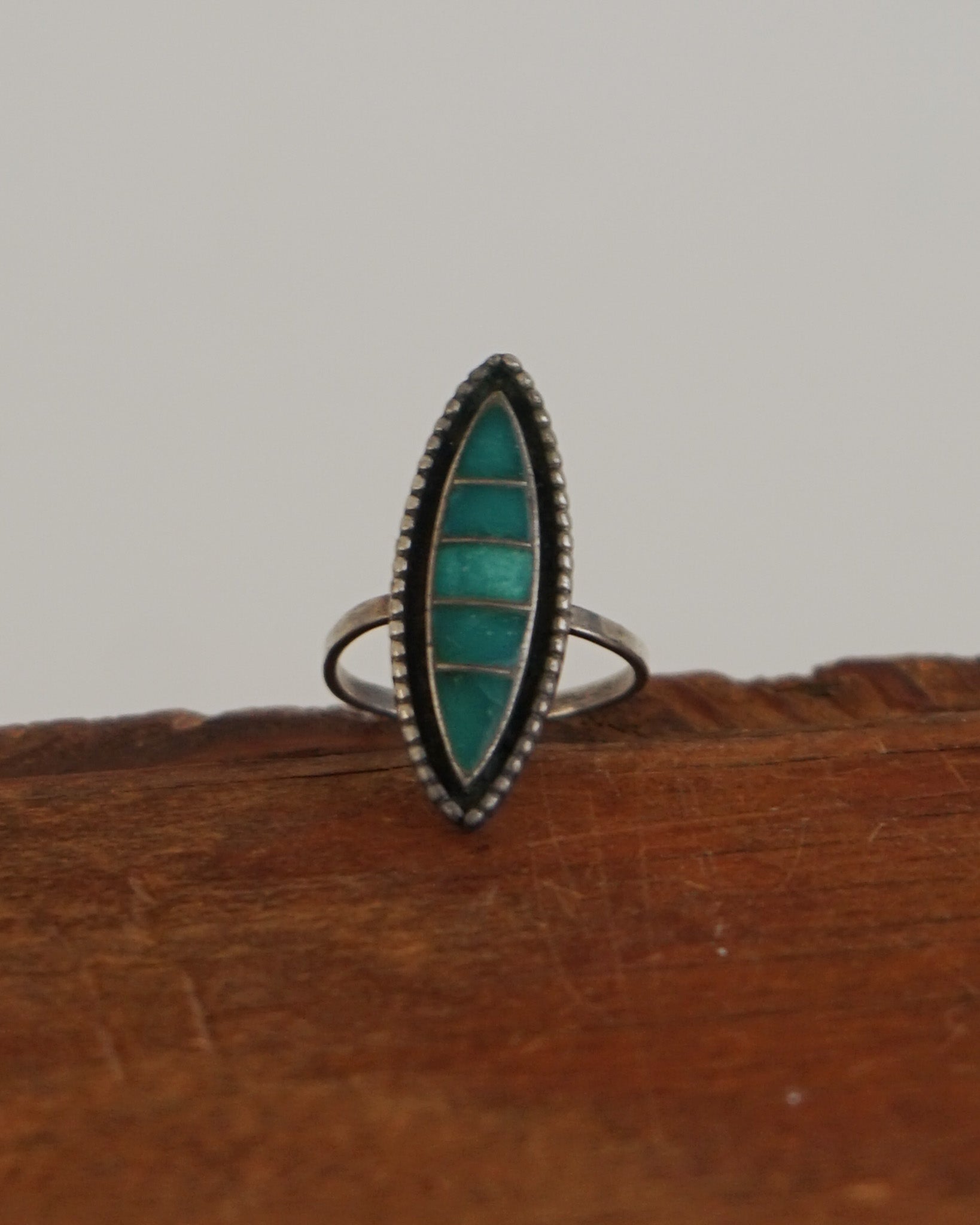 Silver Ring w/ Turquoise