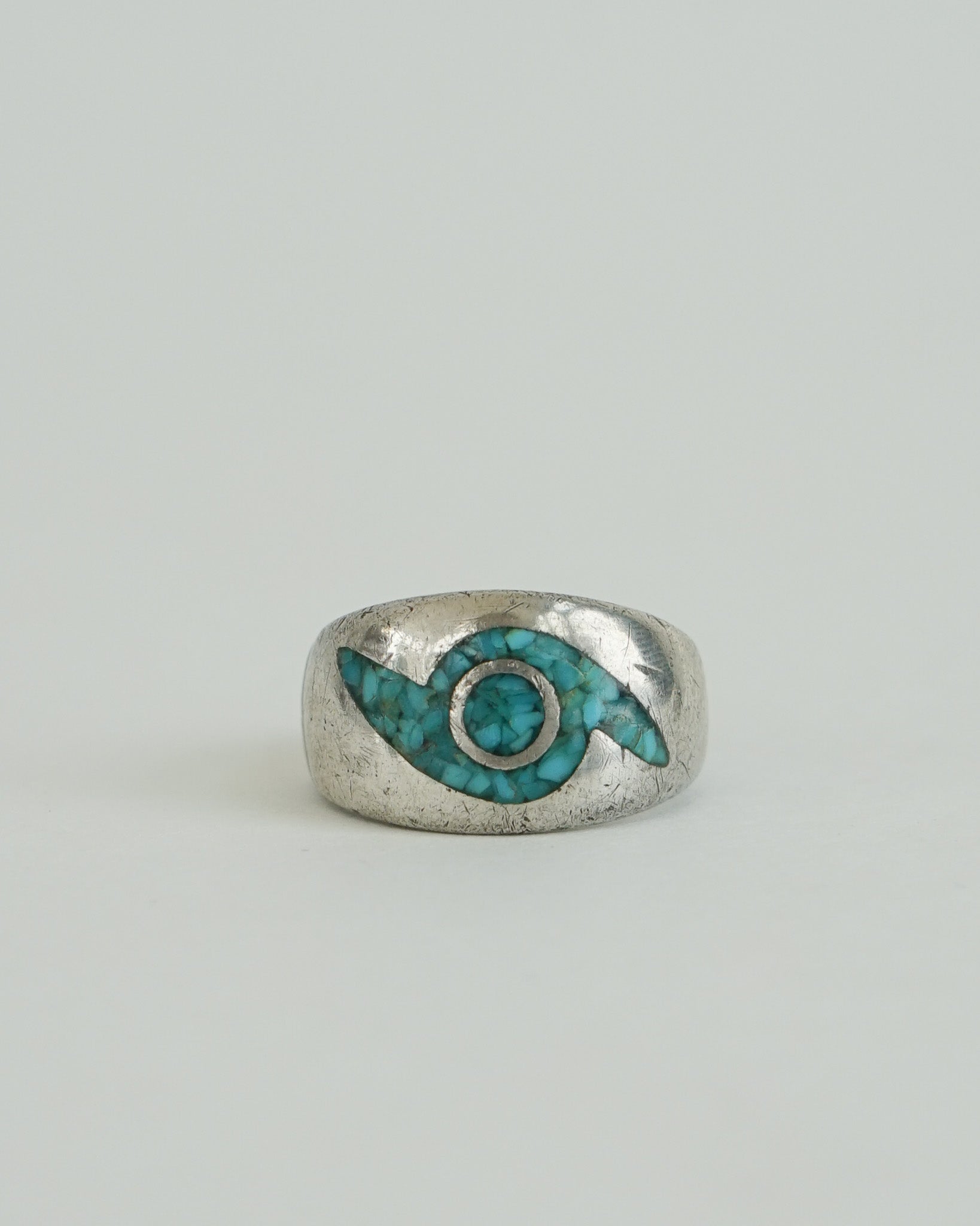 Silver Ring w/ Multi Stones 