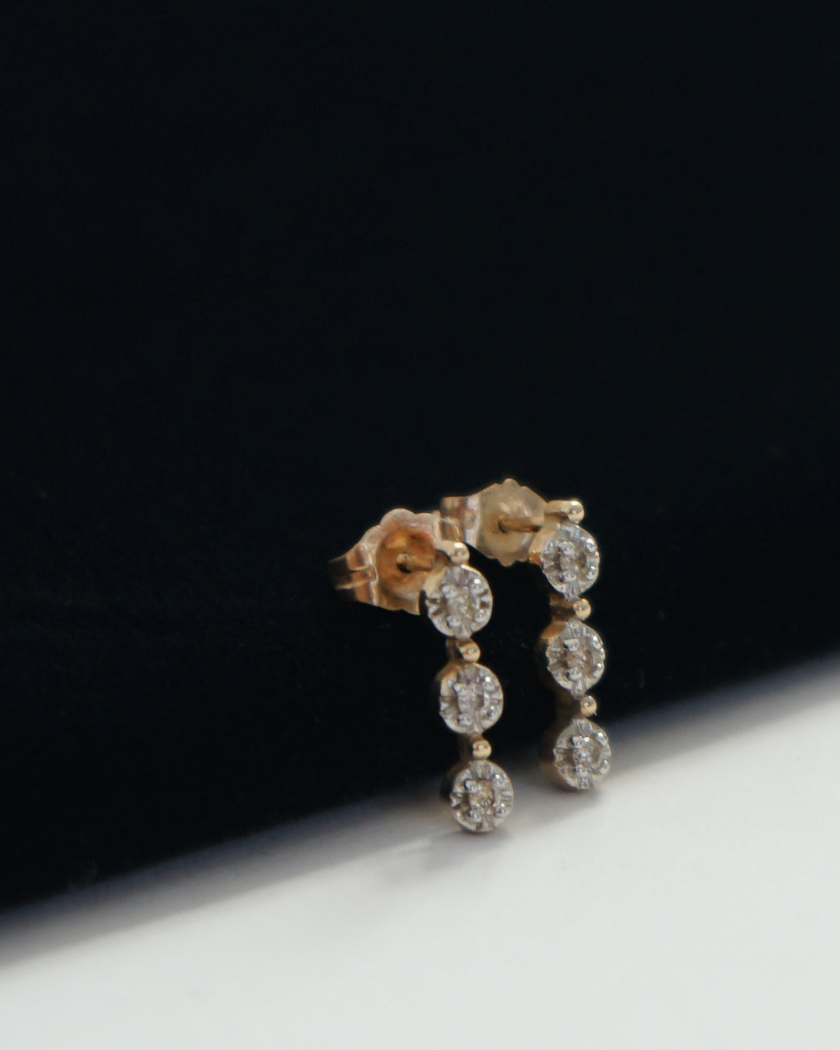 14k Gold x Diamond Earrings
