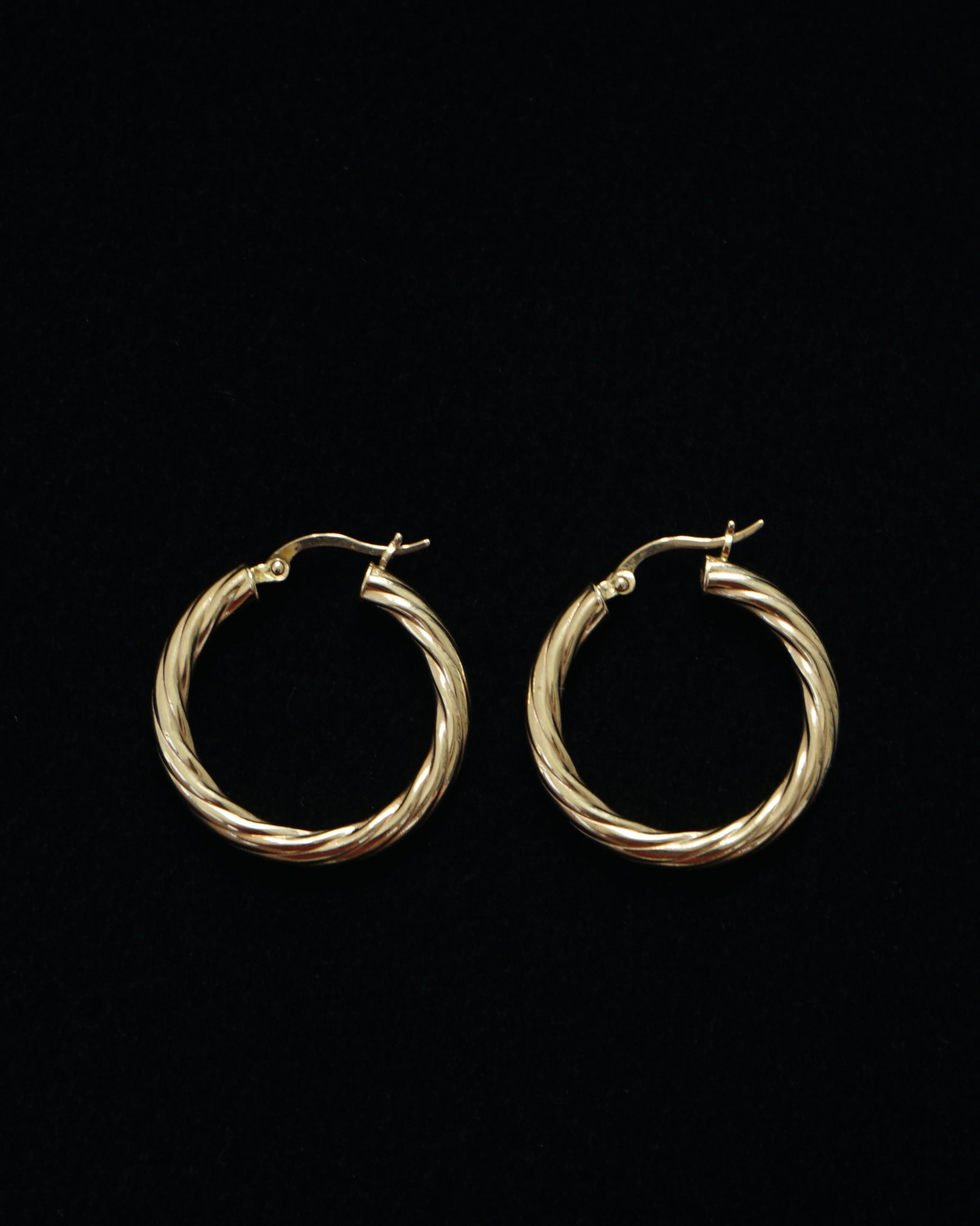 14k Gold Hoop Earrings