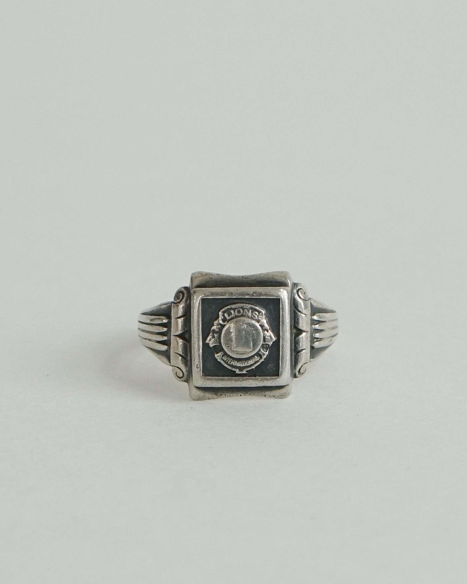 Silver Lions Club International Ring