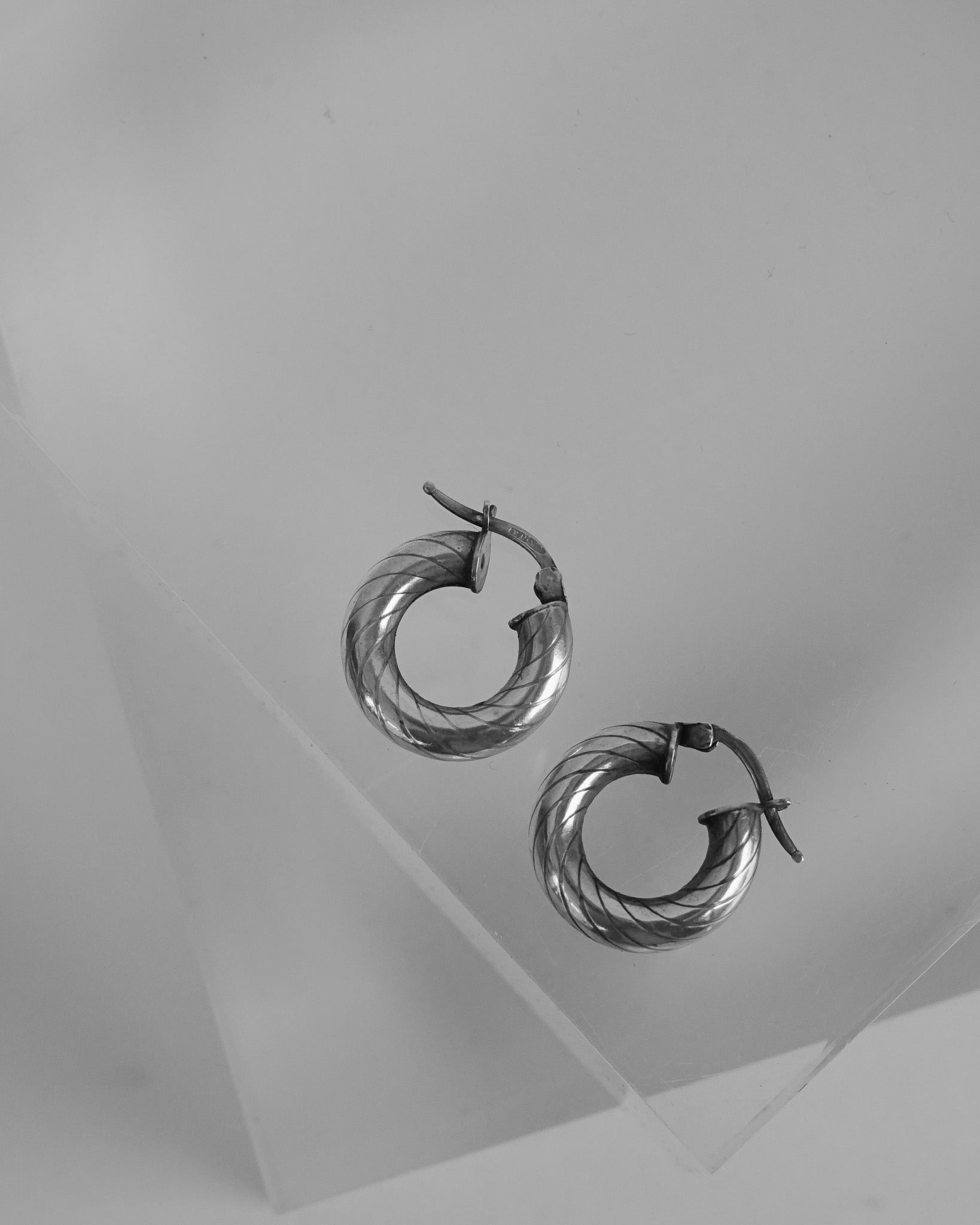 Silver Hoop Earrings