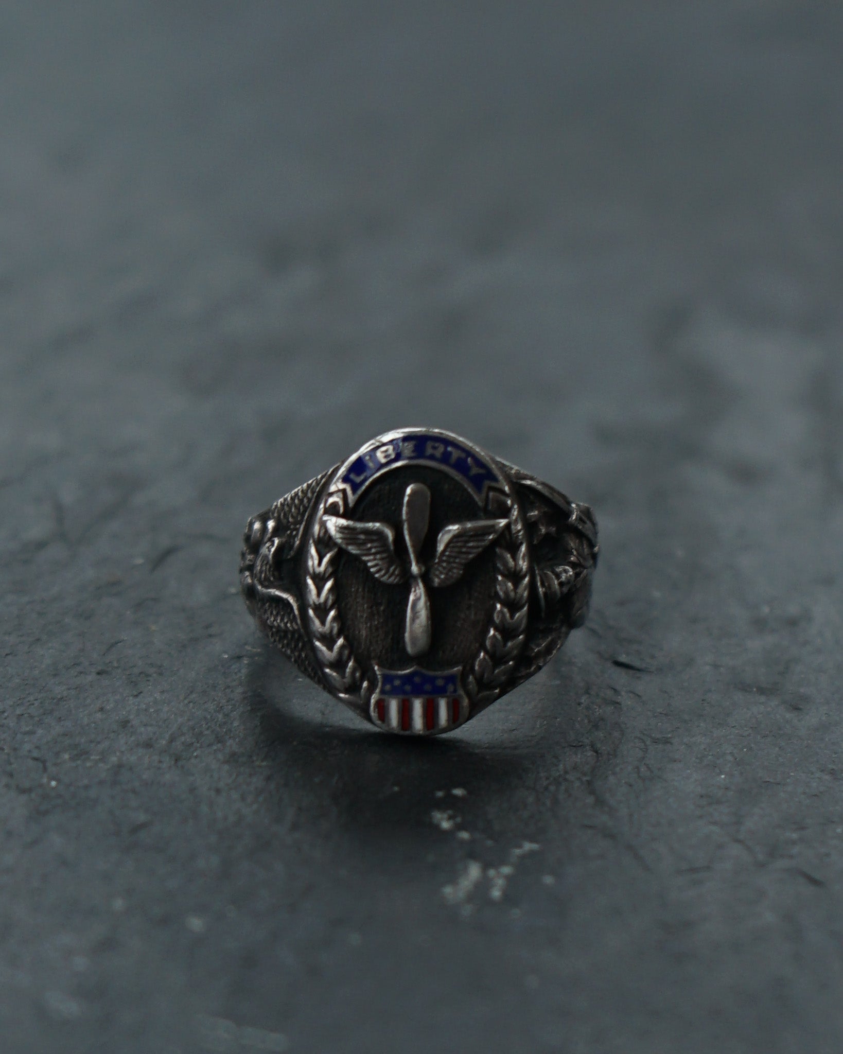 Silver US Navy Ring