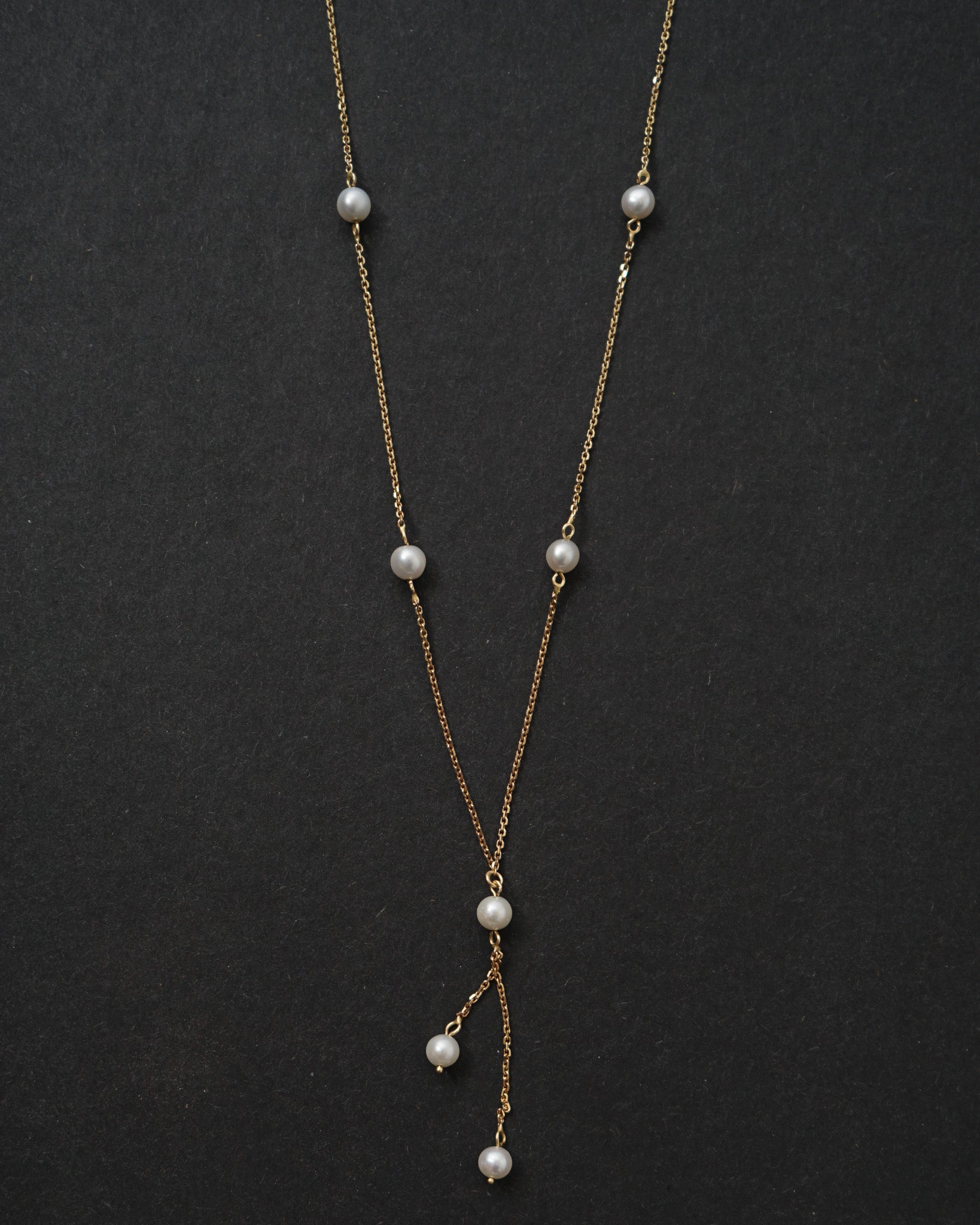 14k Gold Necklace w/ Pearl