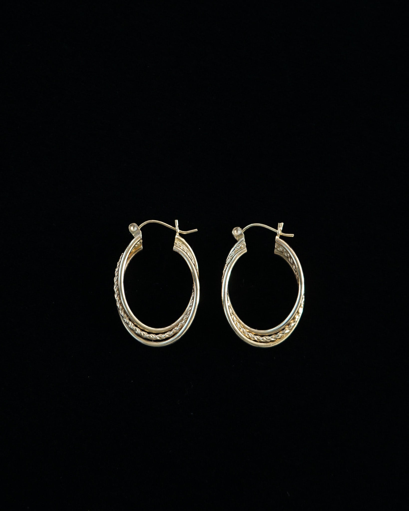 14k Gold Hoop Earrings