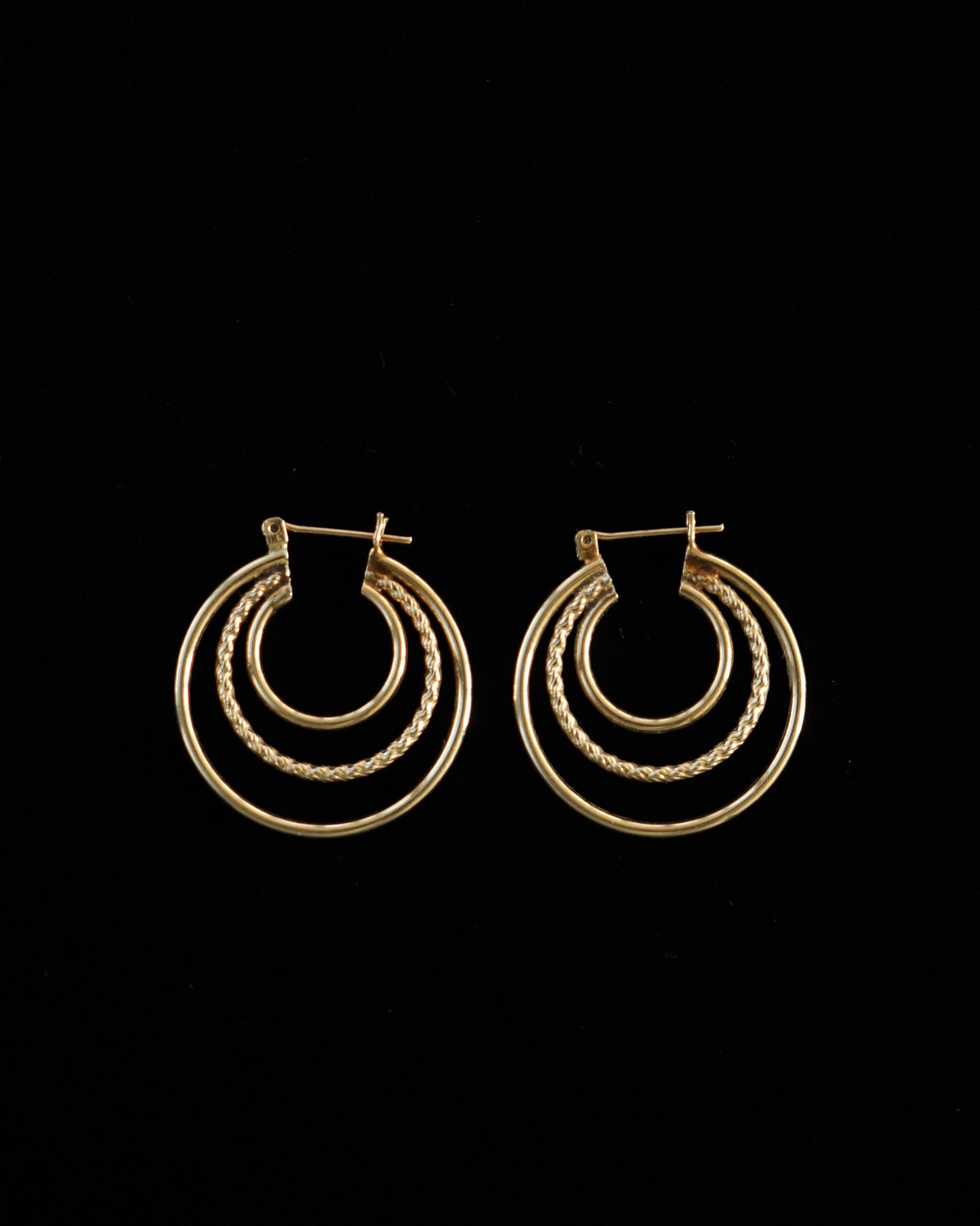 14k Gold Hoop Earrings