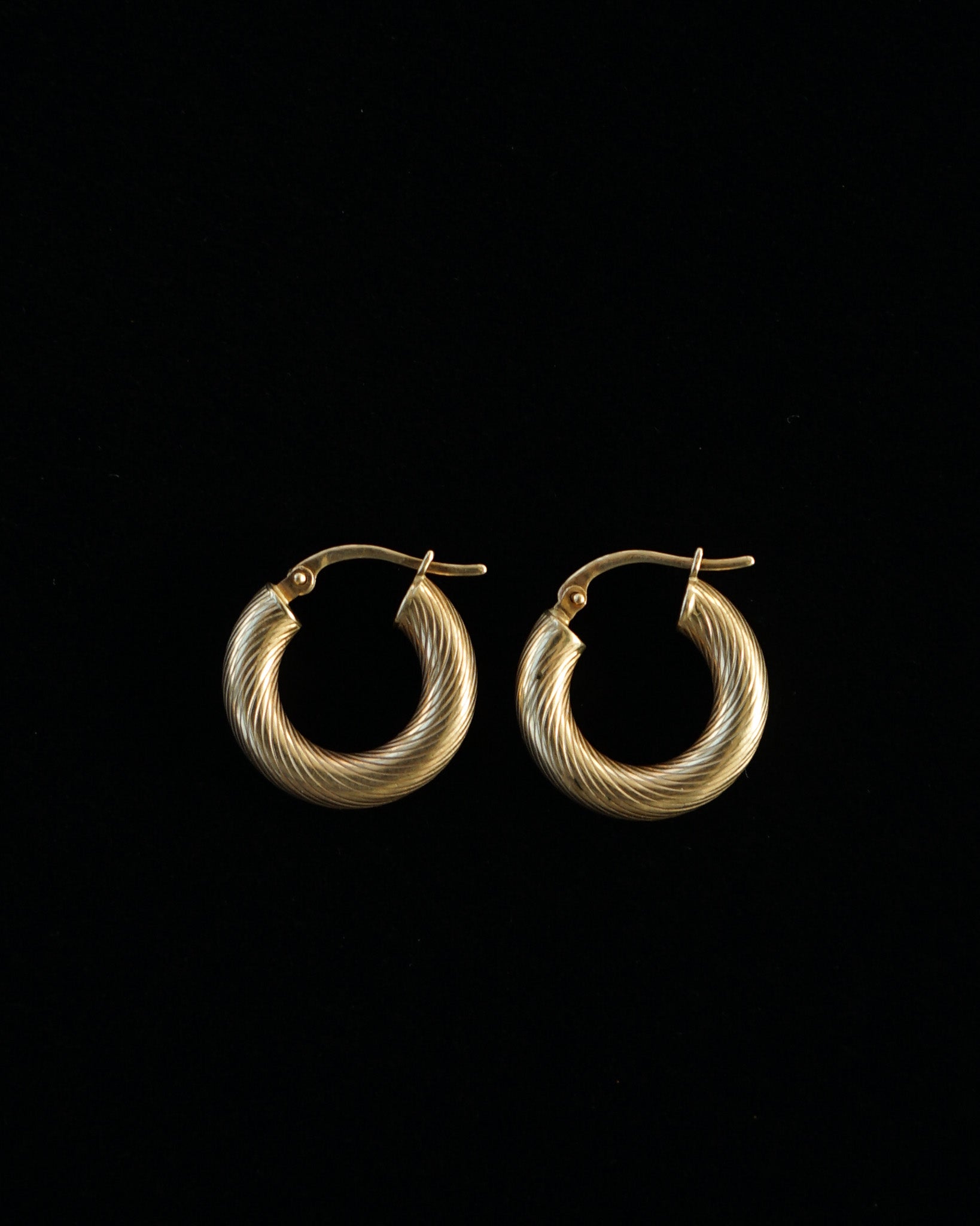 14k Gold Hoop Earrings