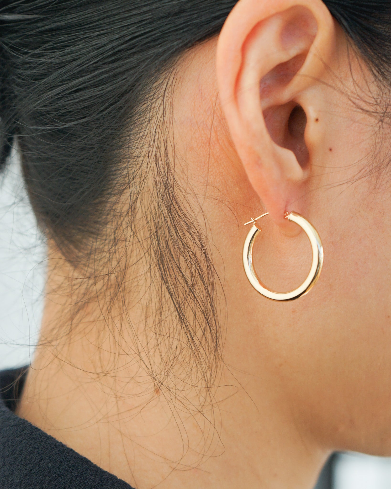 14k Gold Hoop Earrings