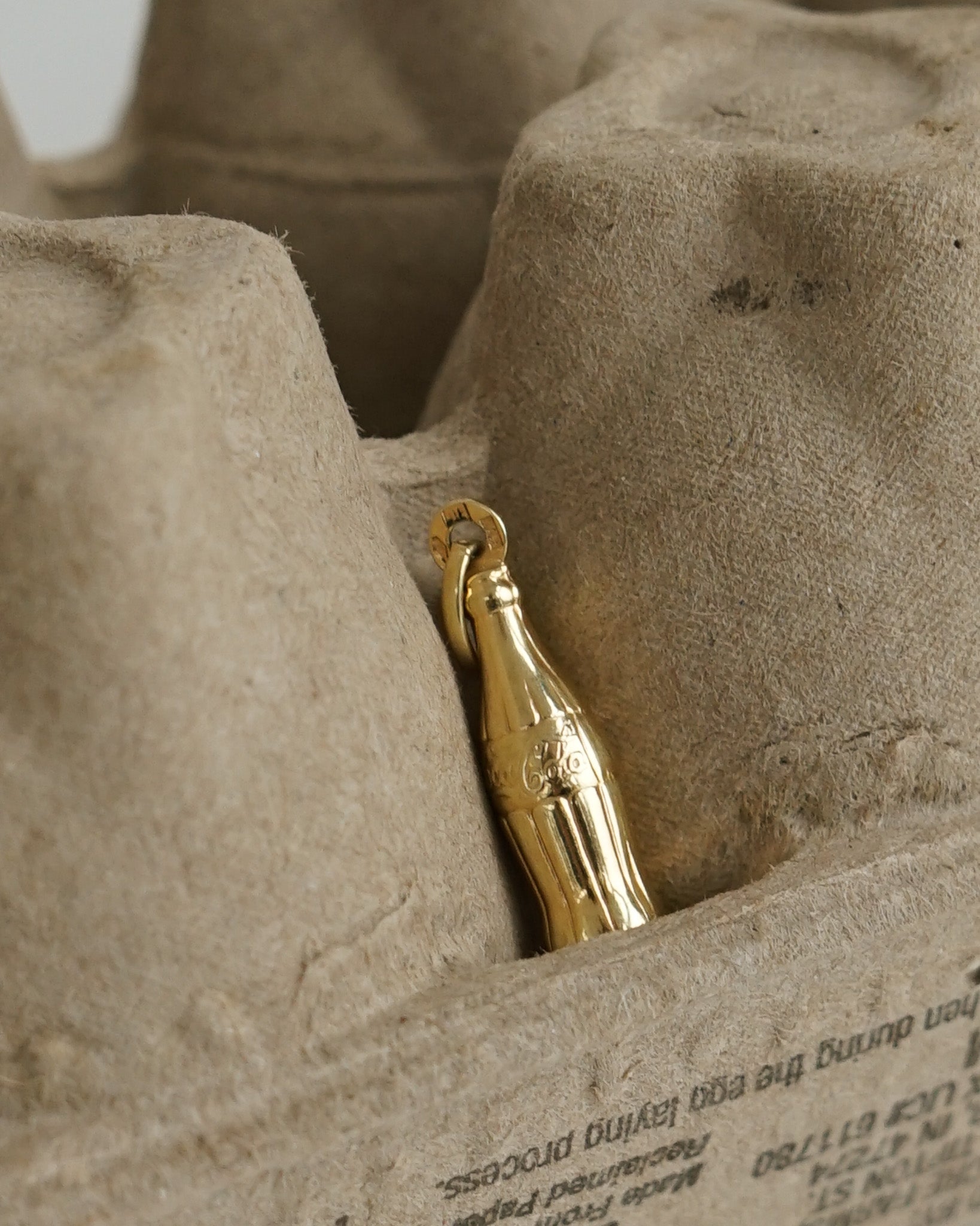 14k Gold Coca Cola Charm