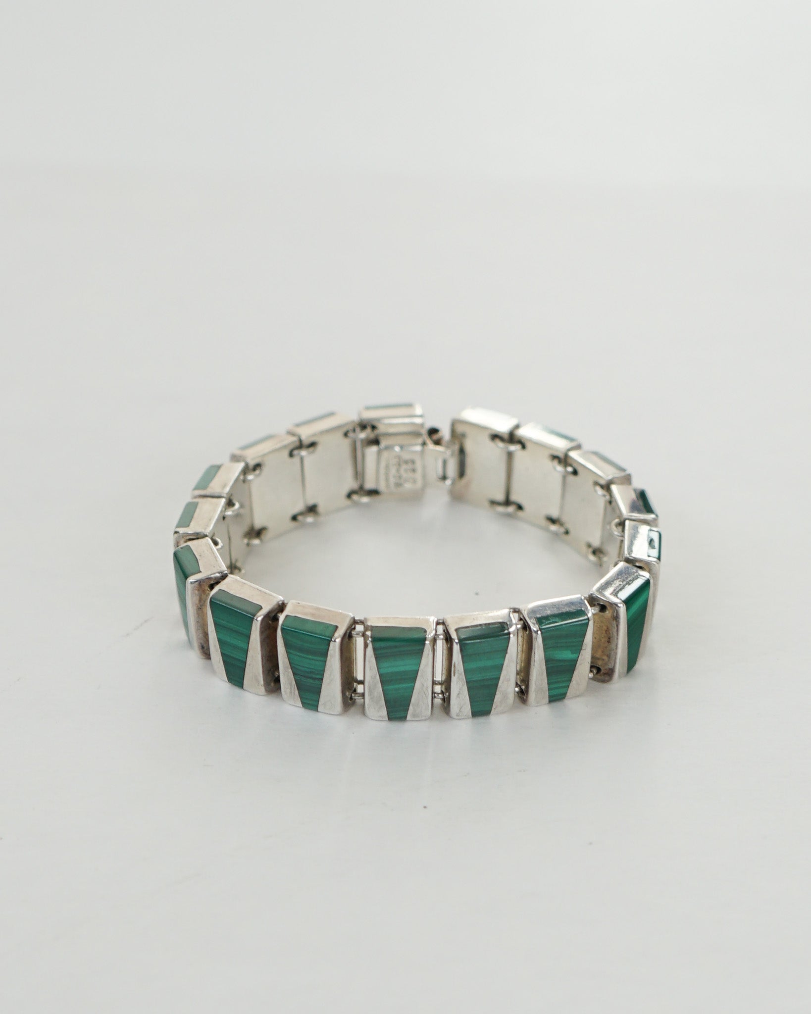 Silver x Malachite Bracelet