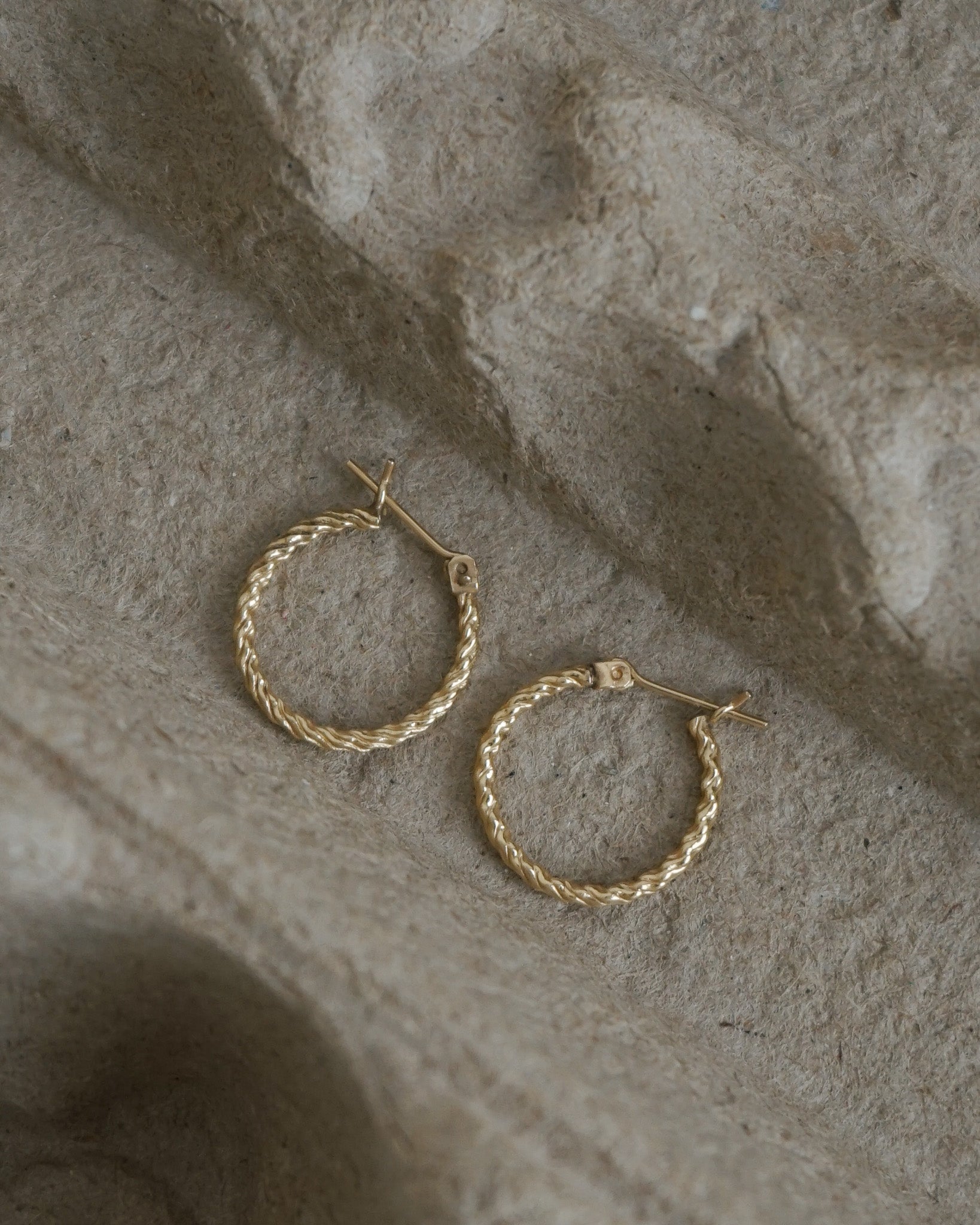 14k Gold Hoop Earrings