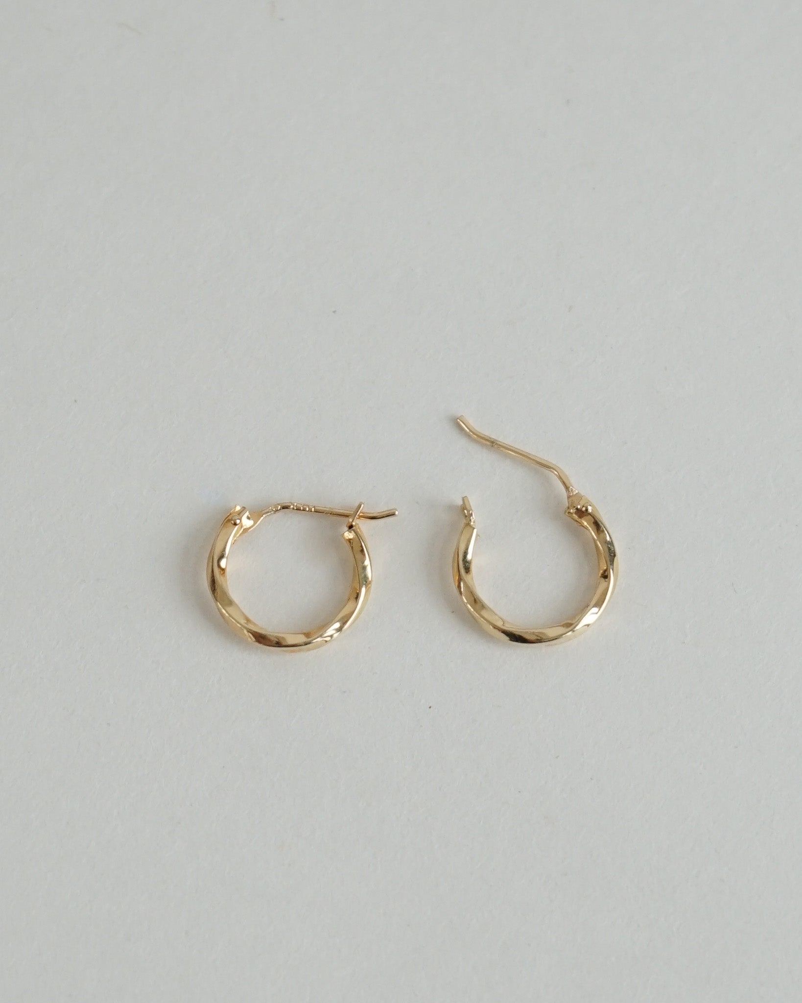 14k Gold Hoop Earrings