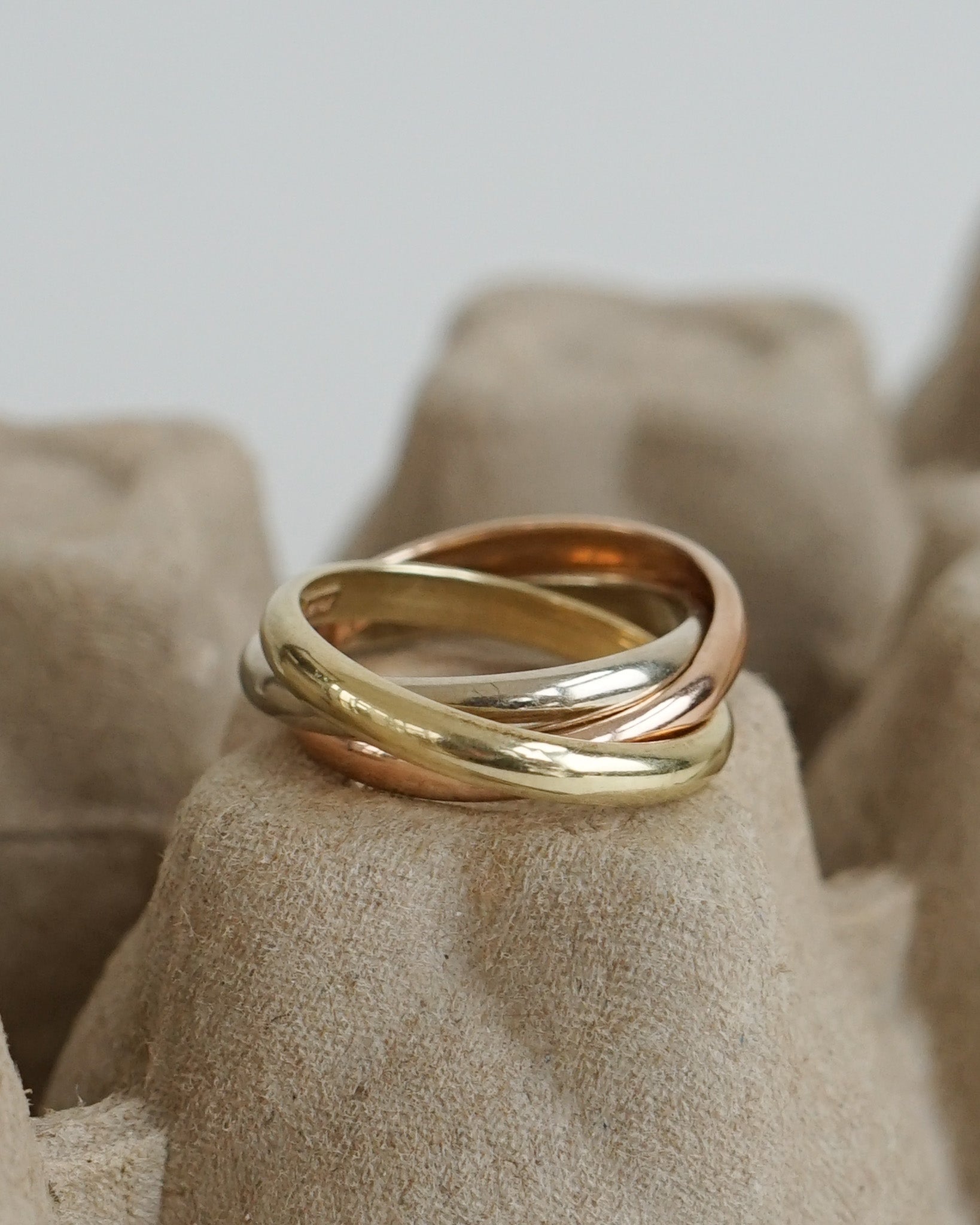 14k Gold Trinity Ring