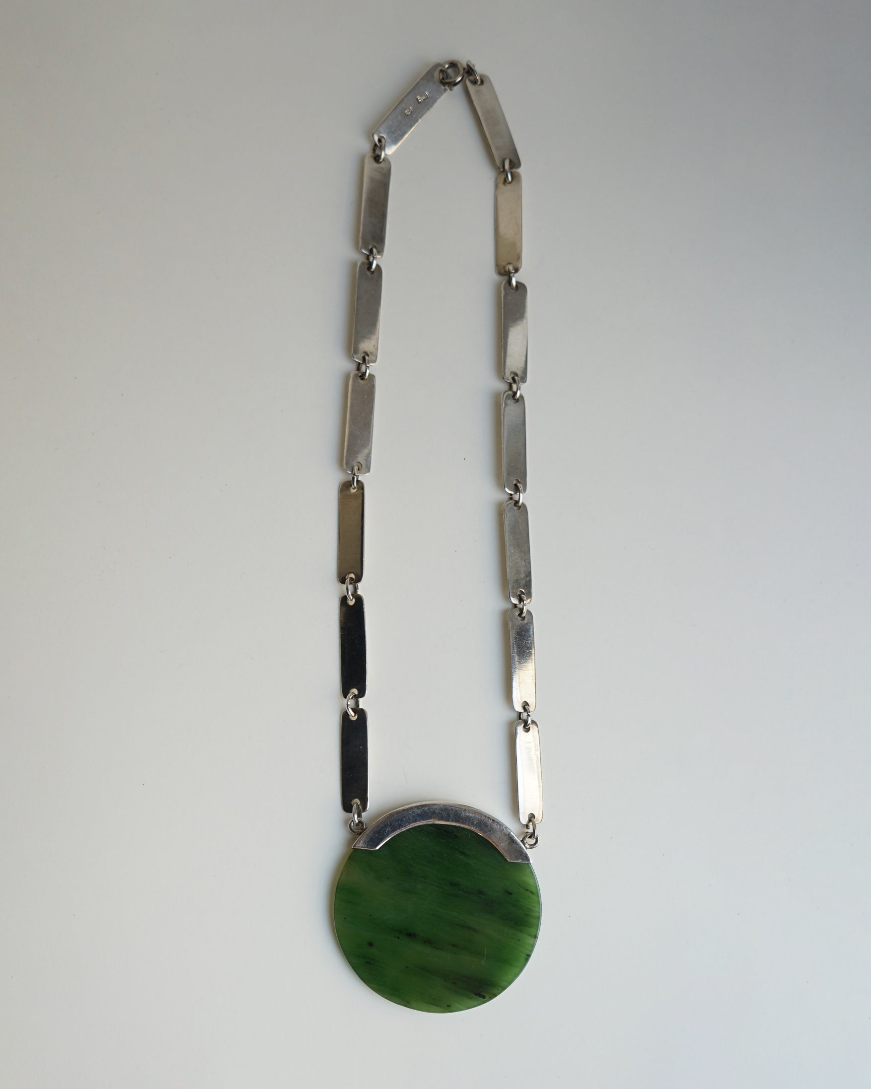 Silver x Jade Necklace