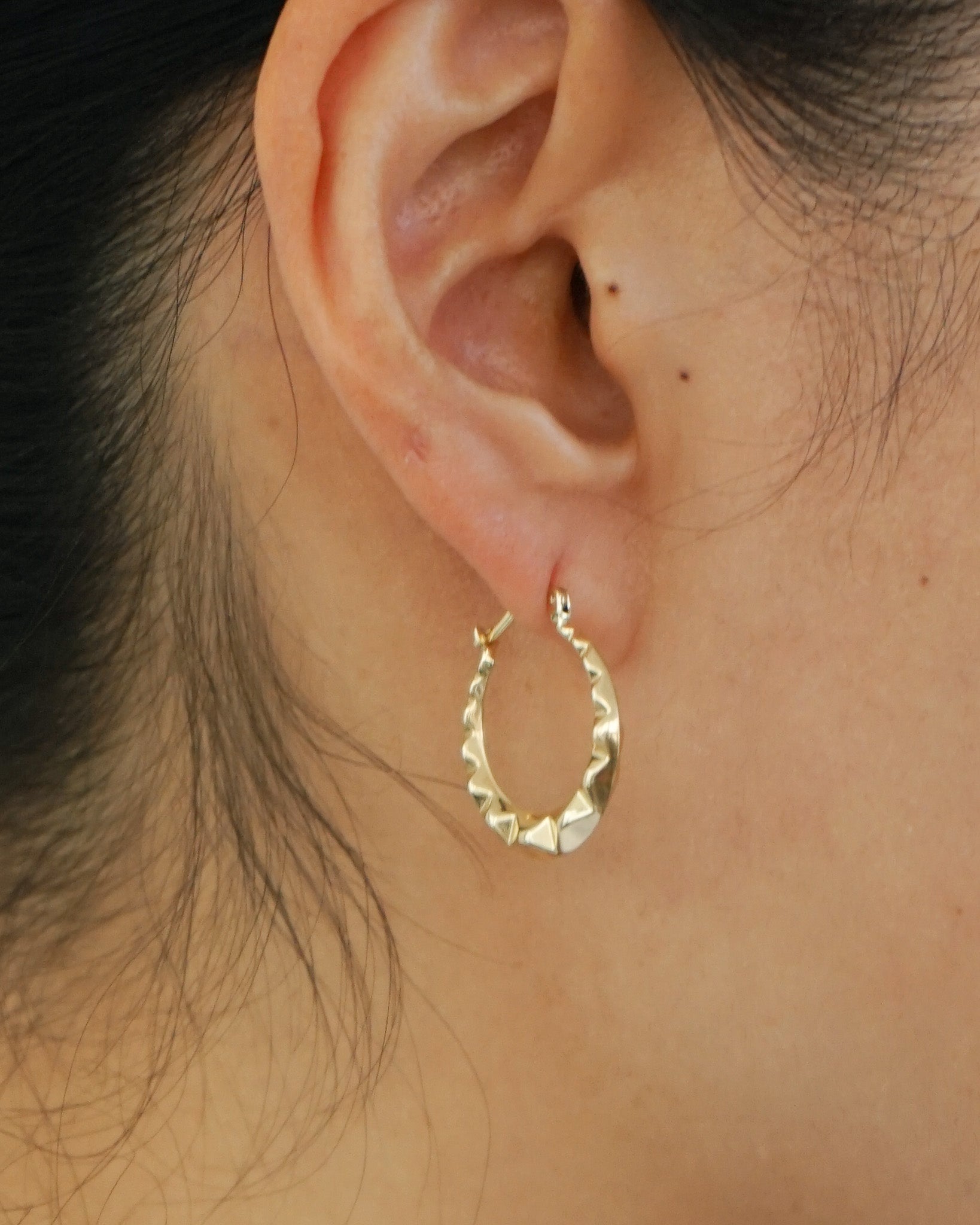 14k Gold Hoop Earrings