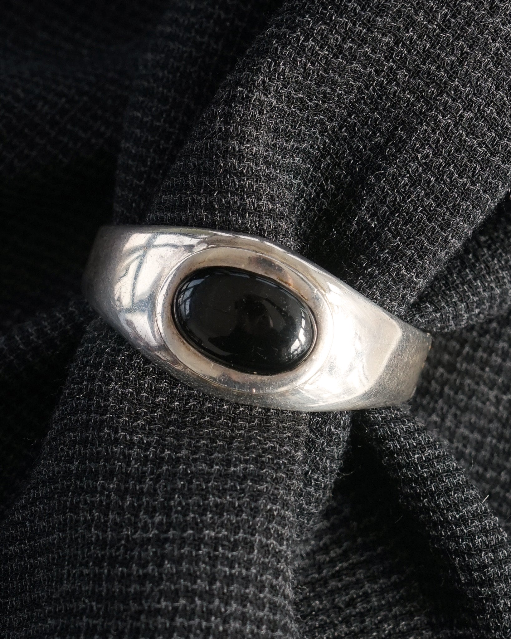 Silver Bracelet w/ Onyx