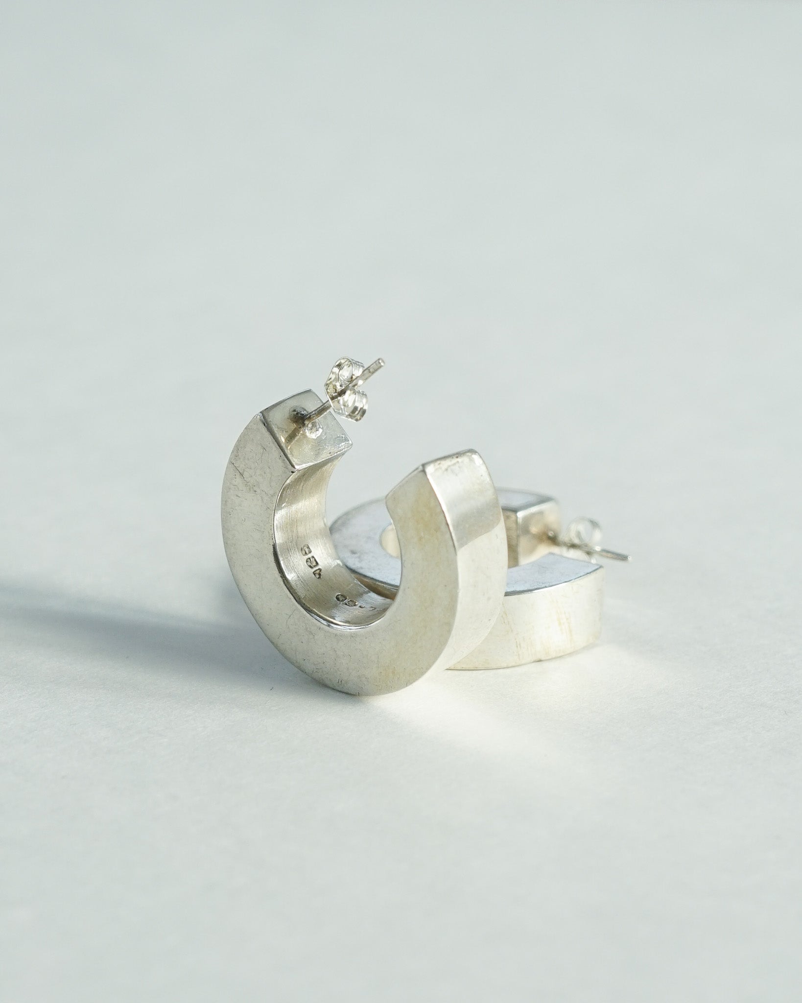 Silver Hoop Earrings