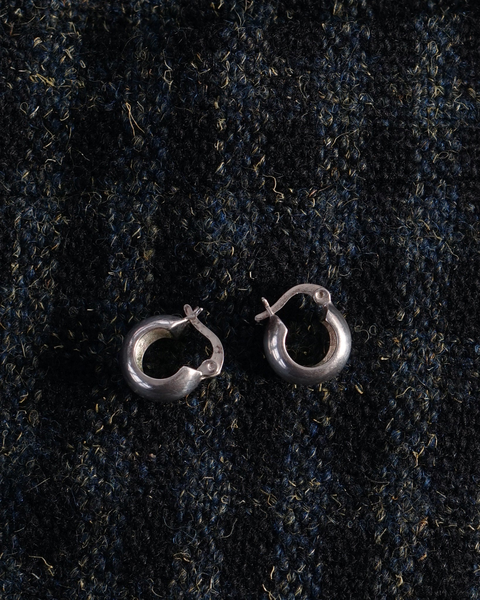 Silver Hoop Earrings