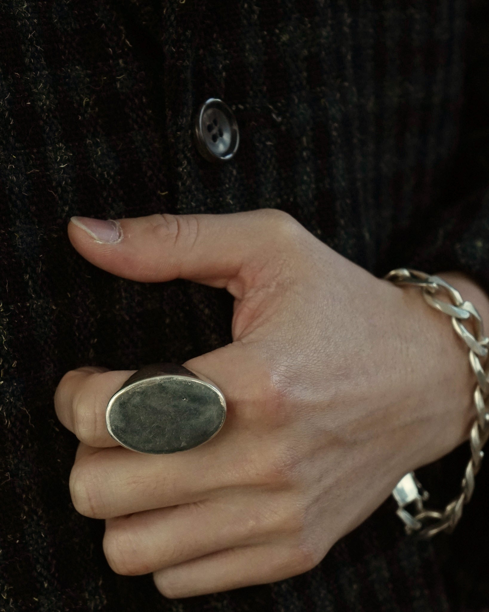 Silver Signet Ring