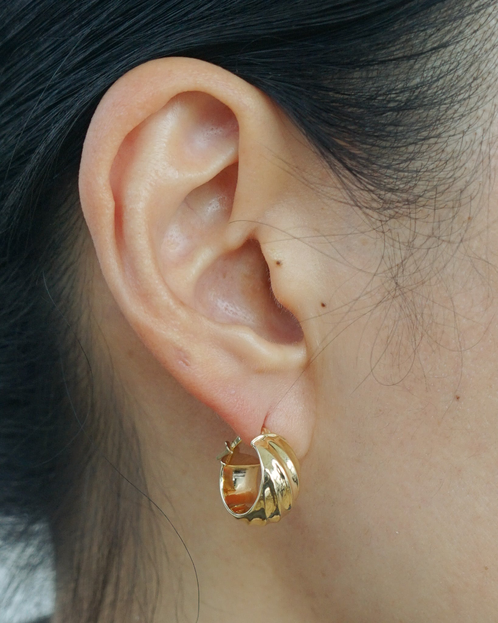 14k Gold Hoop Earrings