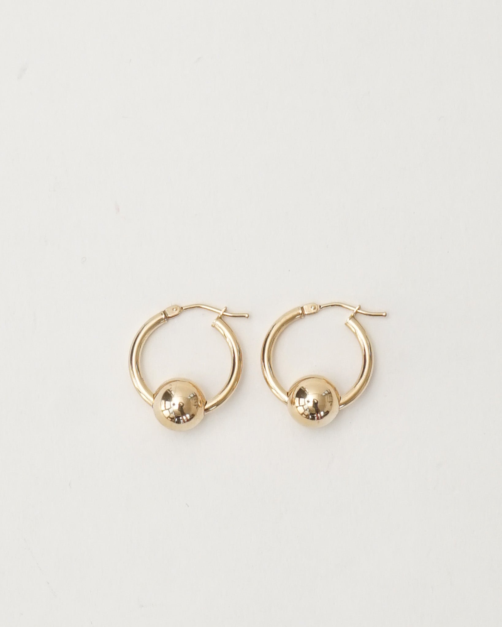 14k Gold Hoop Earrings