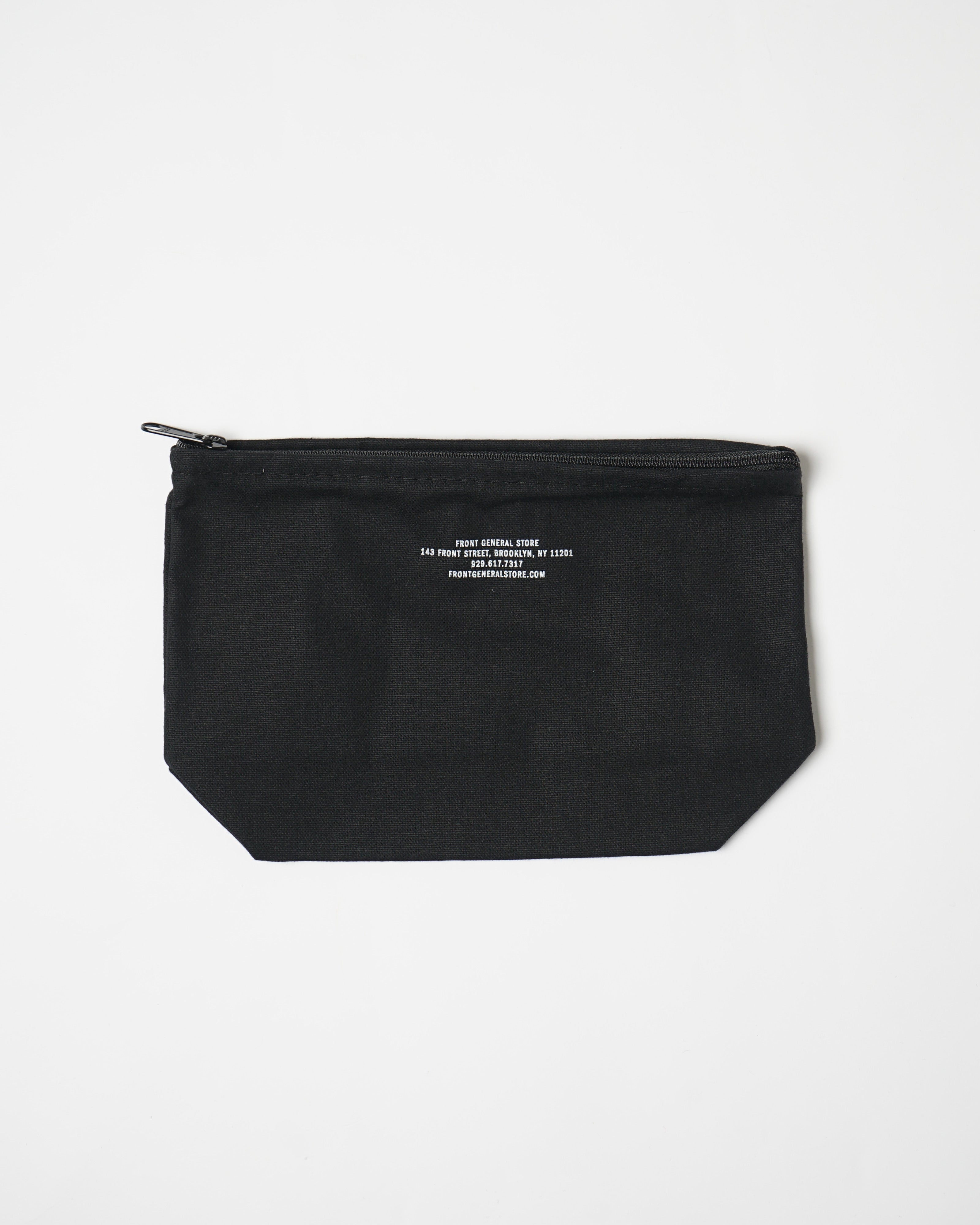 Zipper Pouch / Black – Front General Store