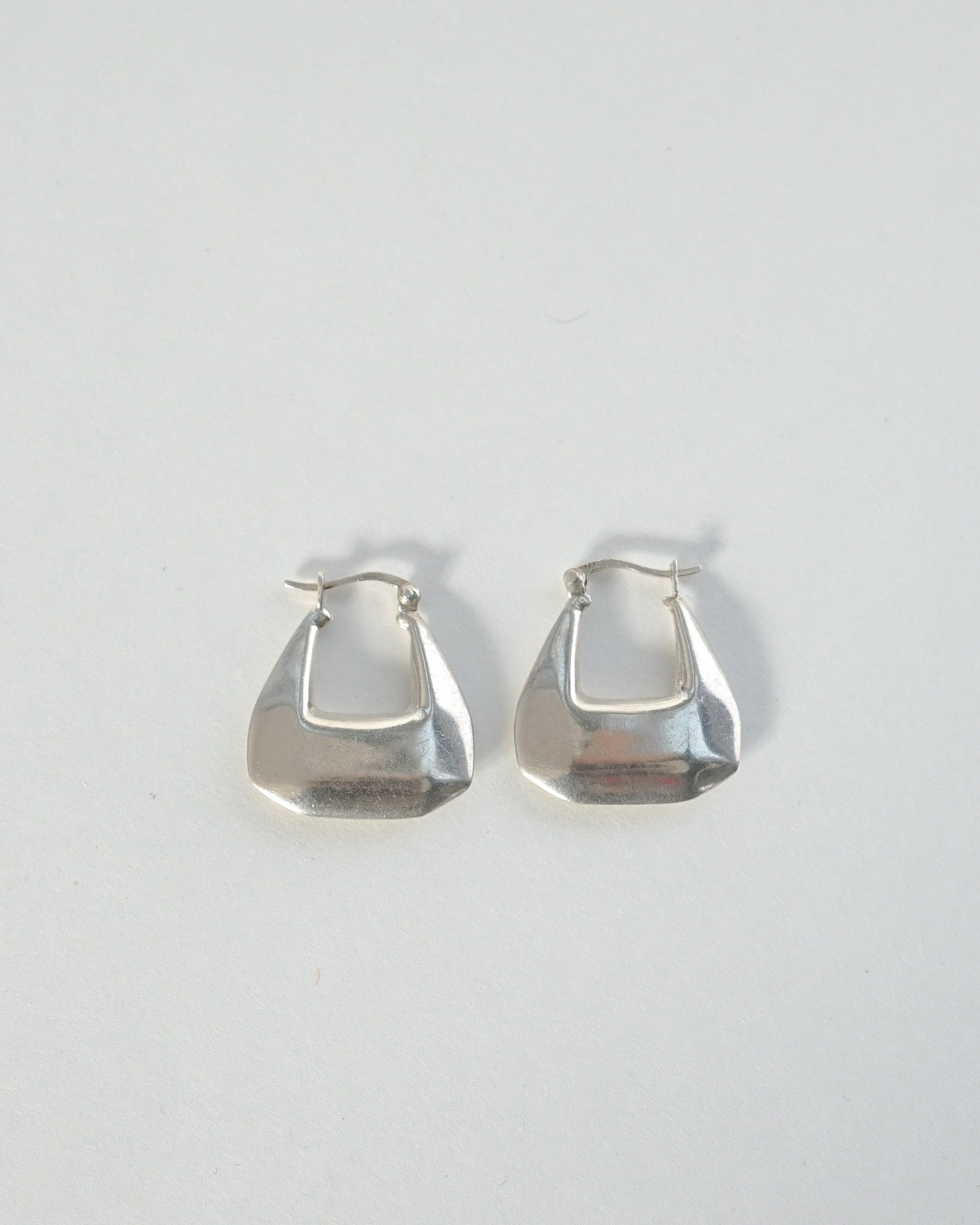 Silver Hoop Earrings