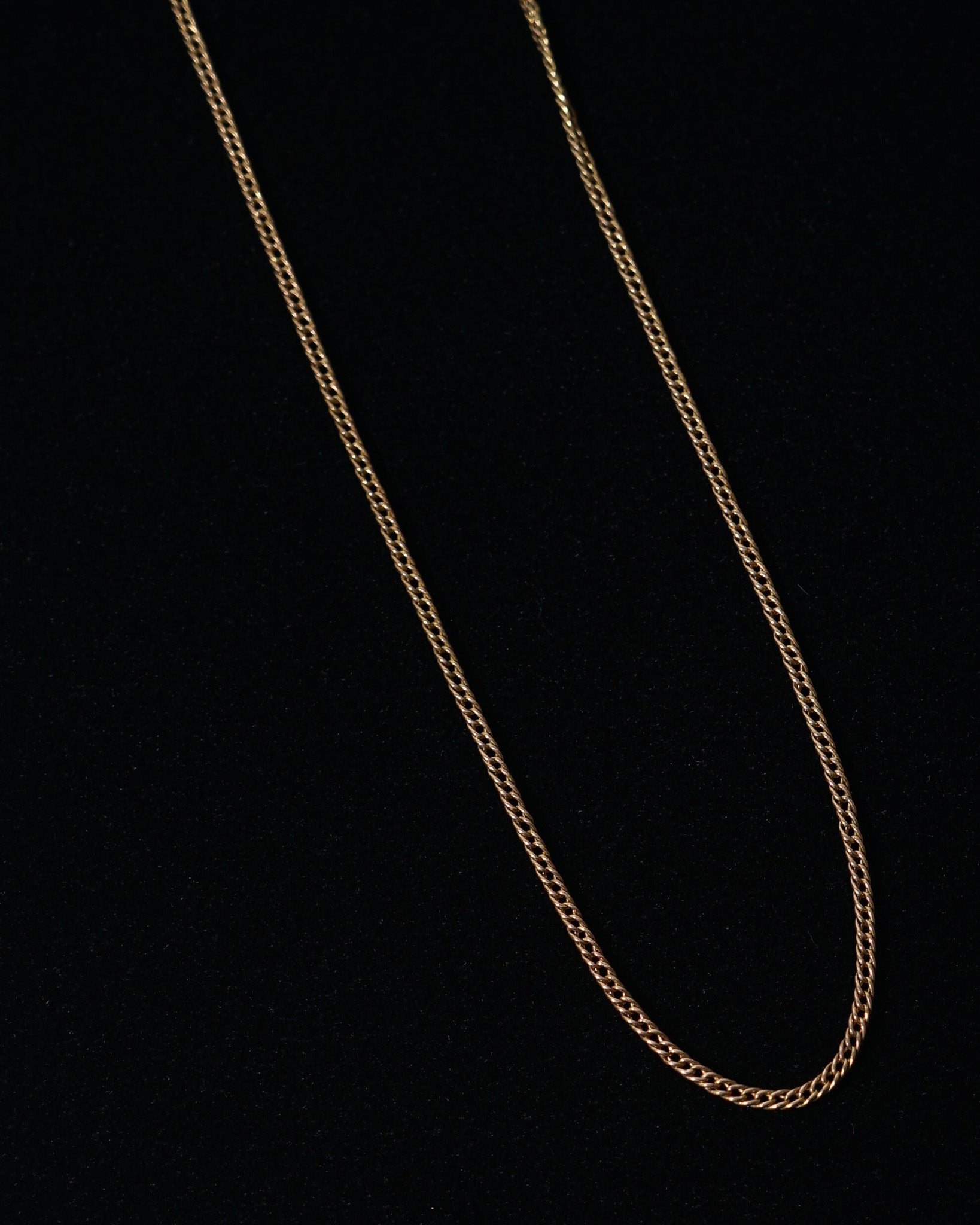 10k Gold Chain Necklace w/ 14k Gold Clasp