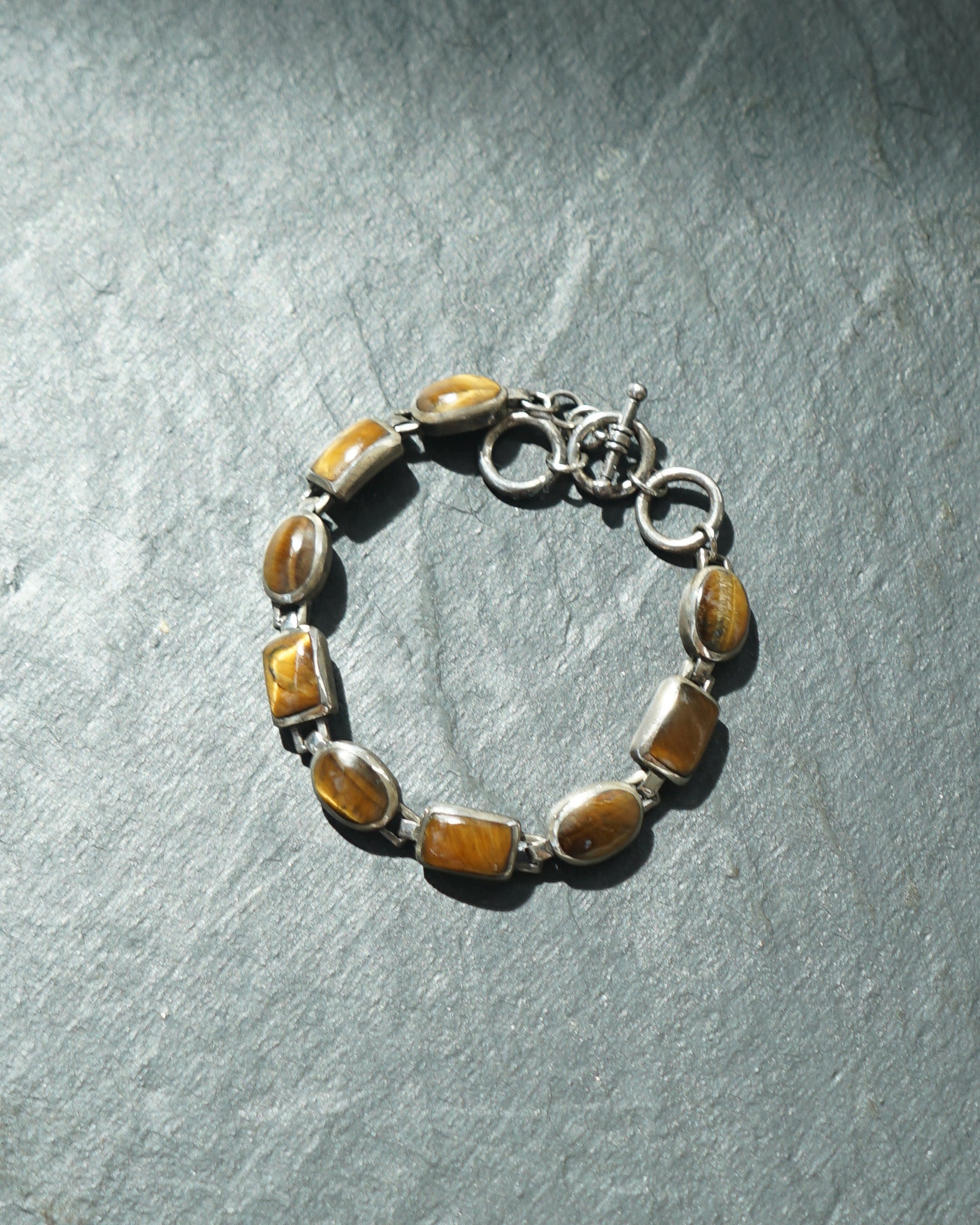 Silver x Tigereye Bracelet