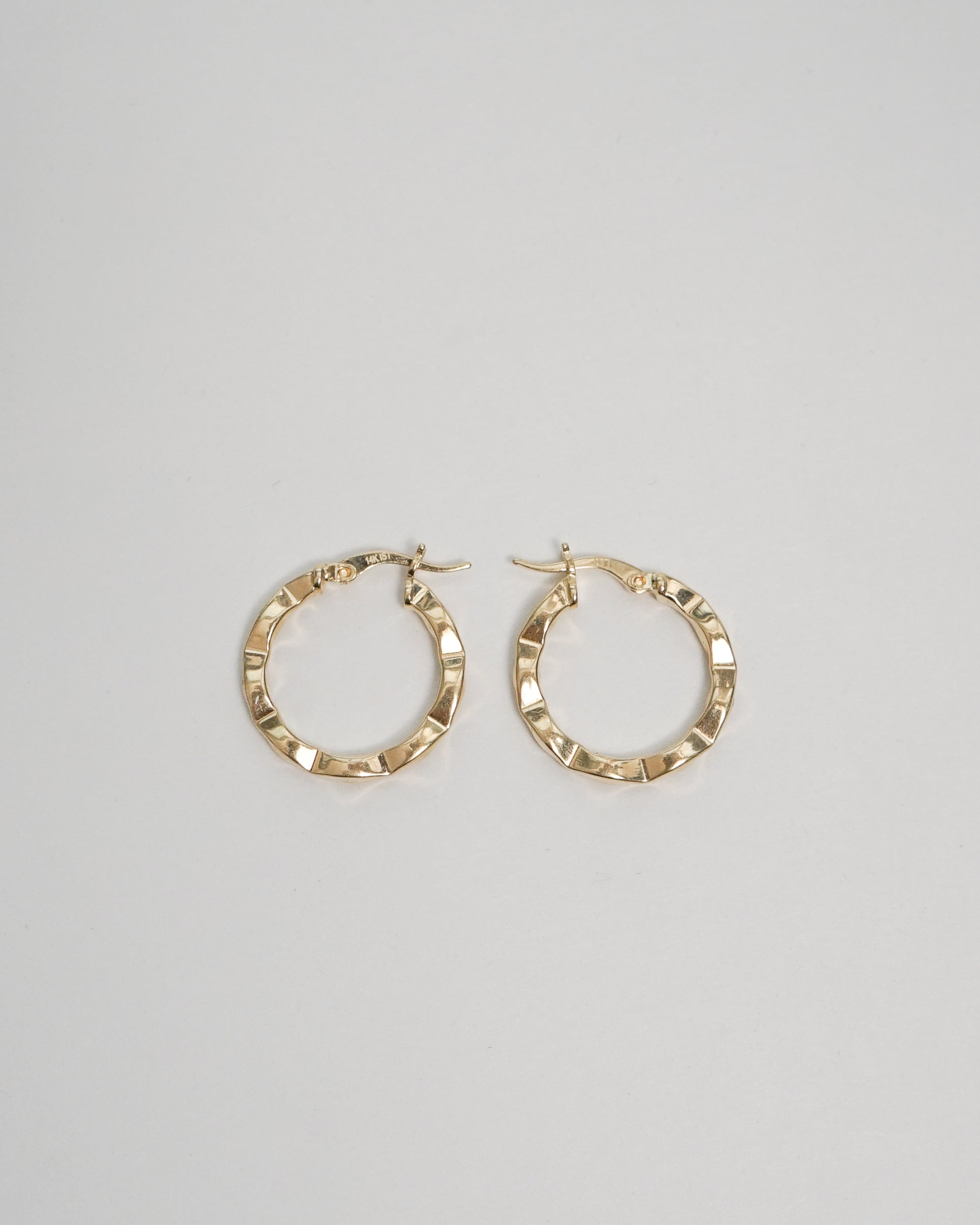 14k Gold Hoop Earrings