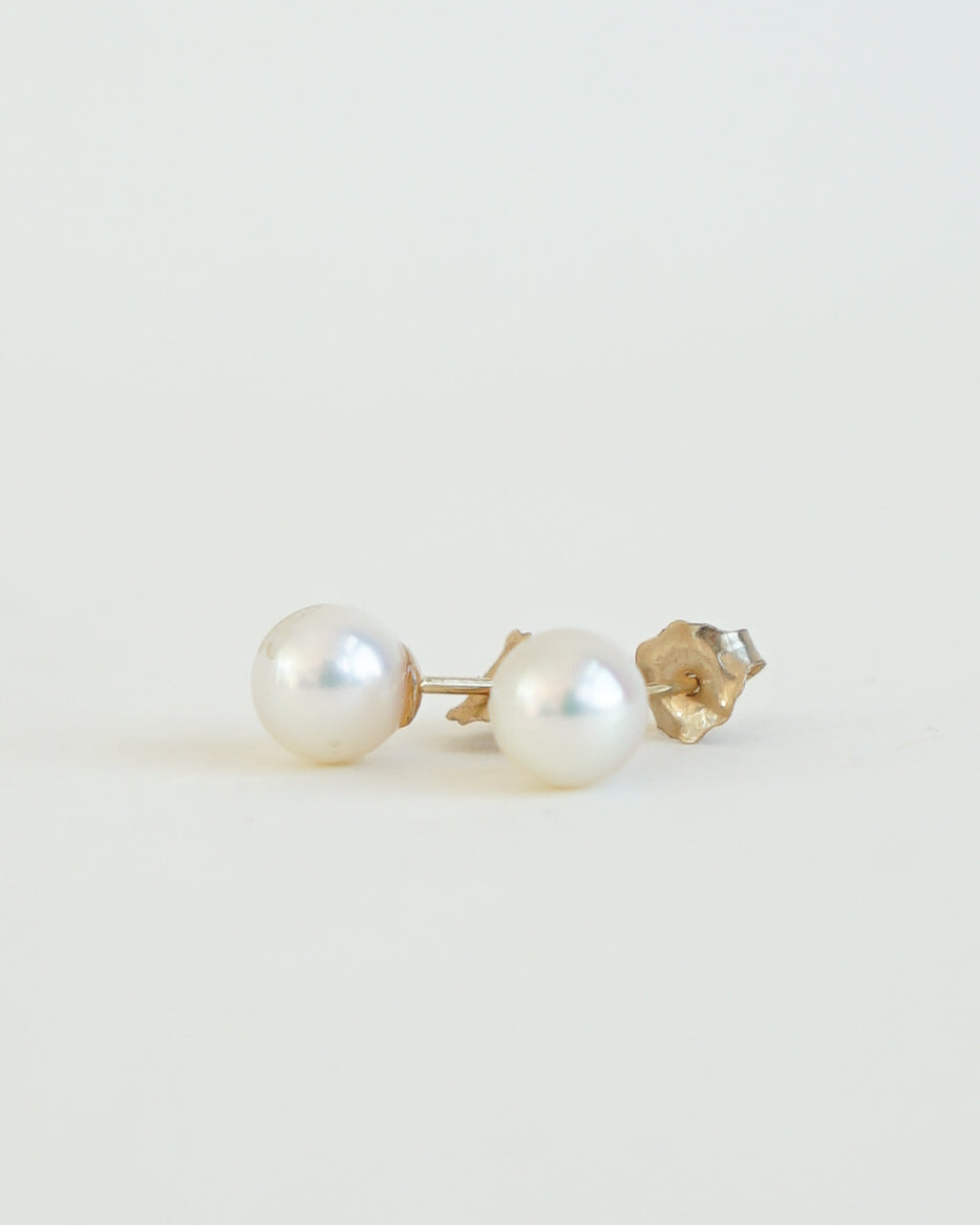 14k Gold x Pearl Earrings