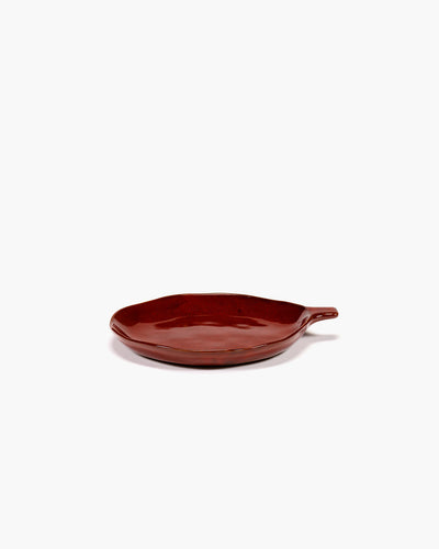 Marie Michielssen / Plate with Handle / Venetian Red