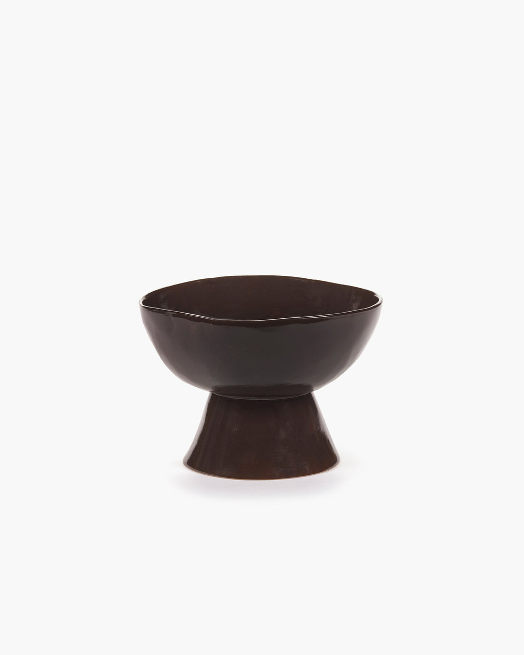 La Mère / High Bowl Large on Foot / Ebony