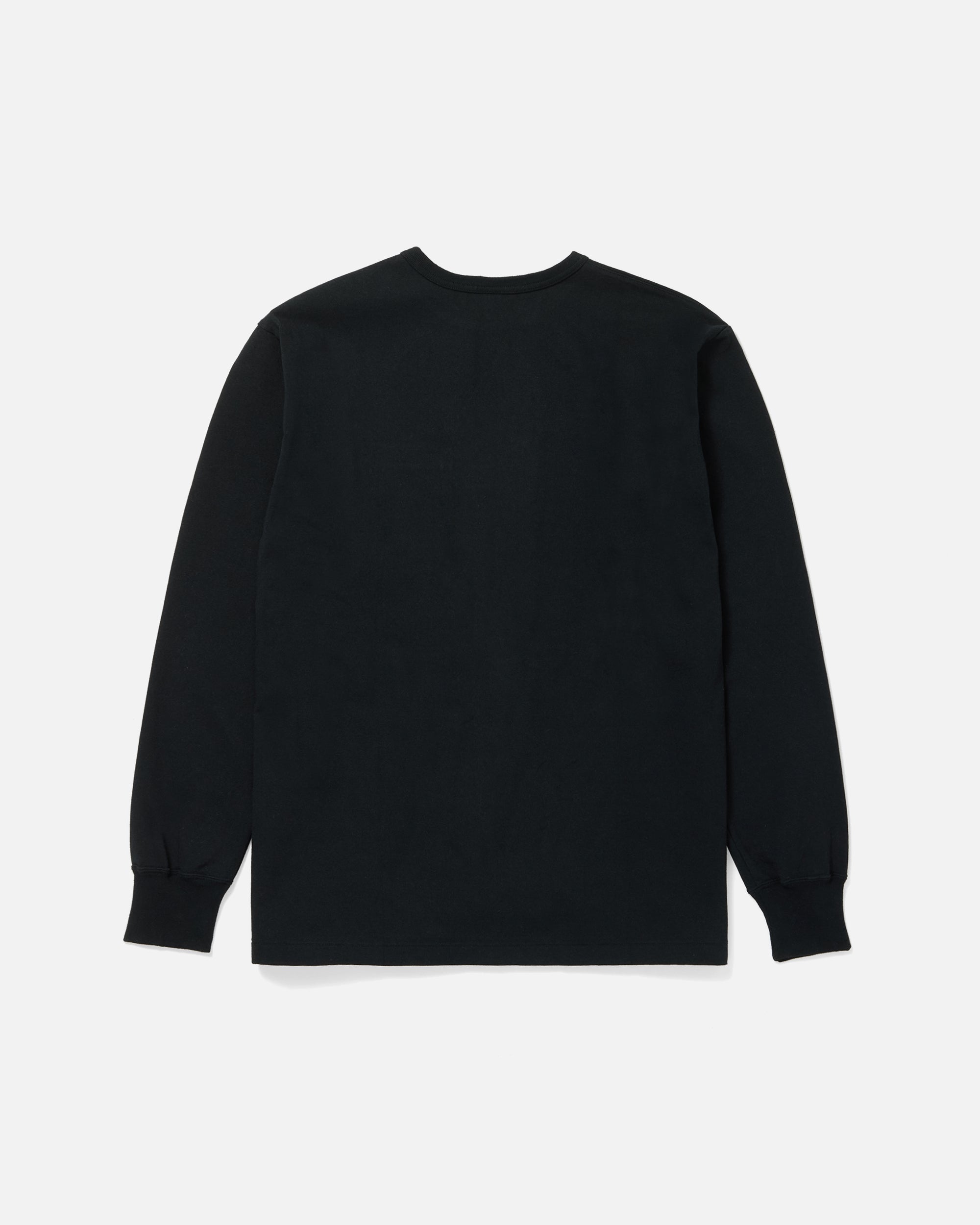 Heavy-weight Pocket Long Sleeve T-shirt / Black – Front General Store