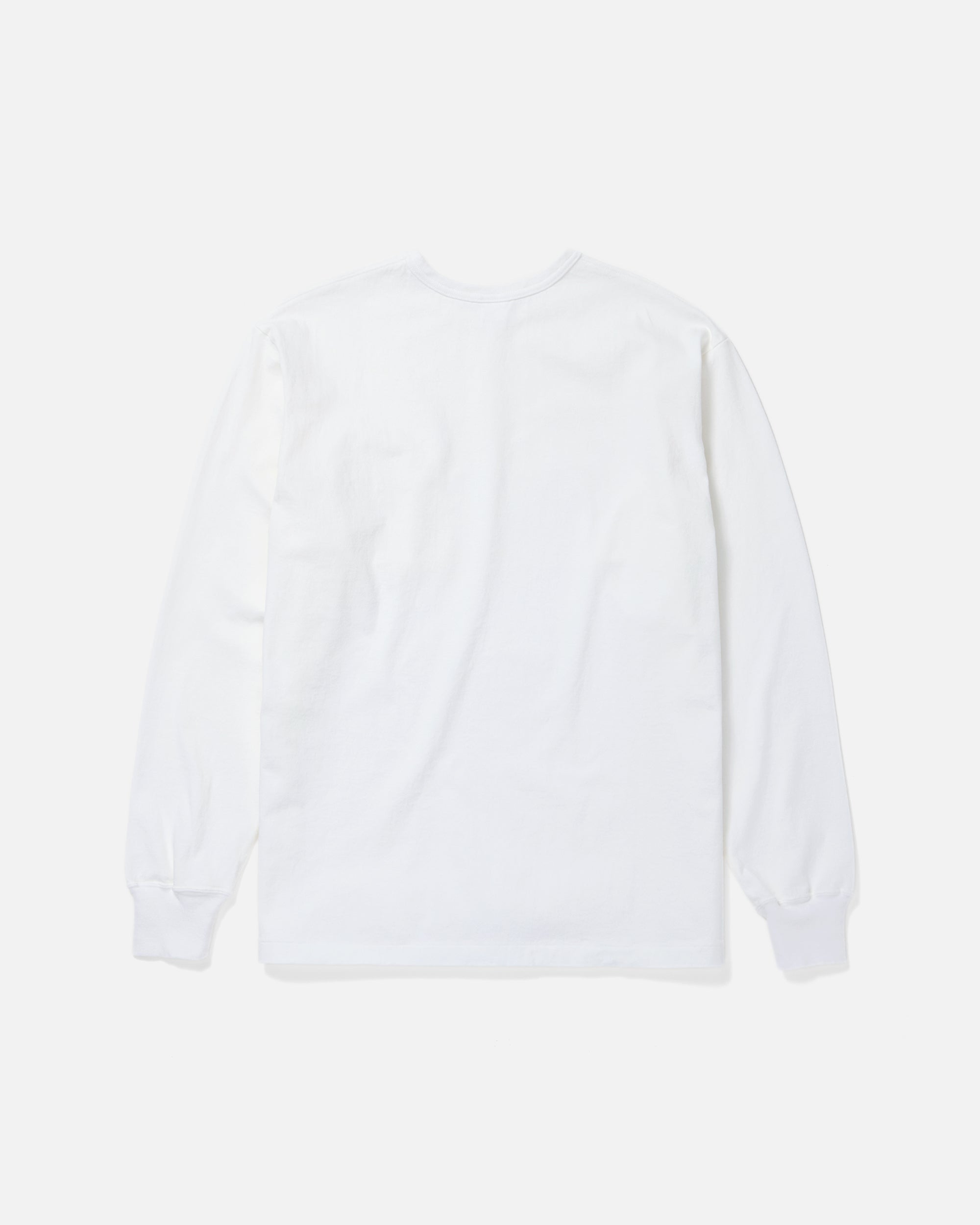 Heavy-weight Pocket Long Sleeve T-shirt / White – Front General Store