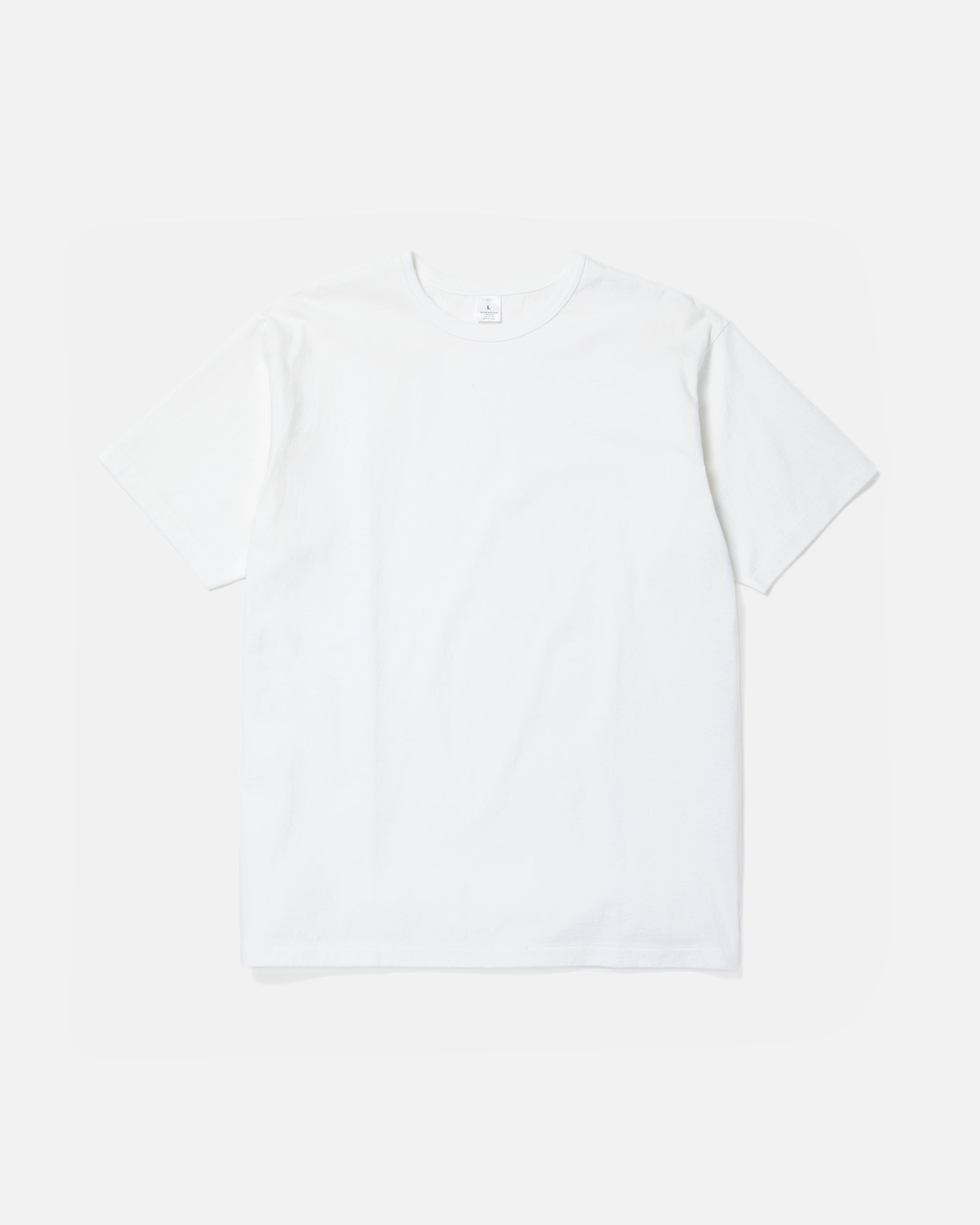 Heavyweight White T-Shirt – Made in Japan | FGS Originals – Front
