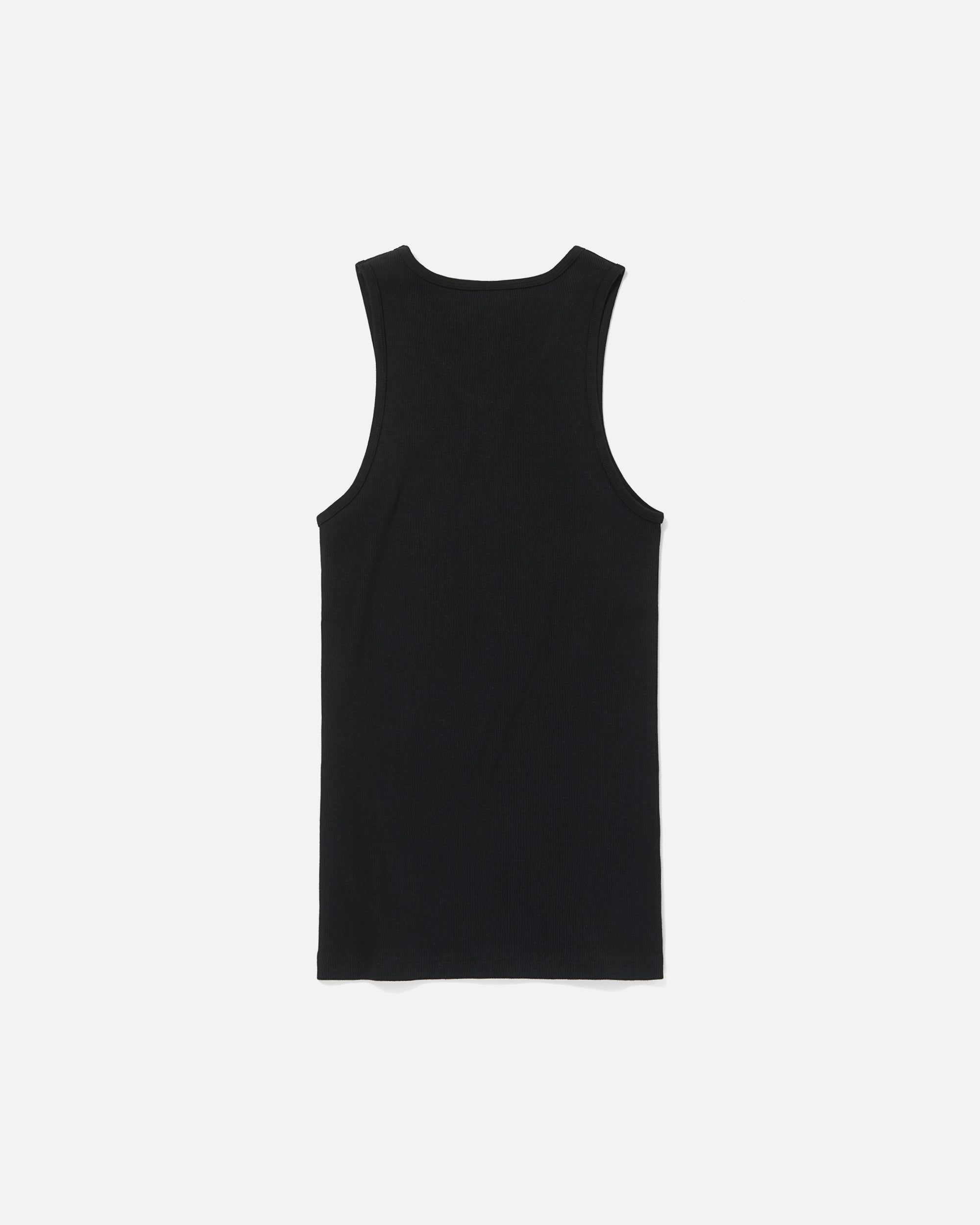 Rib Tank Top / Black – Front General Store