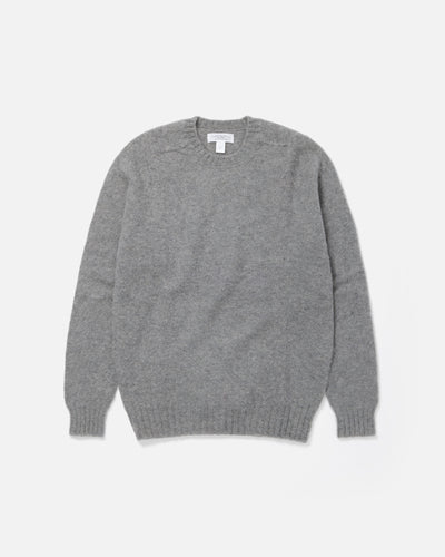 Brushed Shetland Sweater Crew Neck / Pink – Front General Store