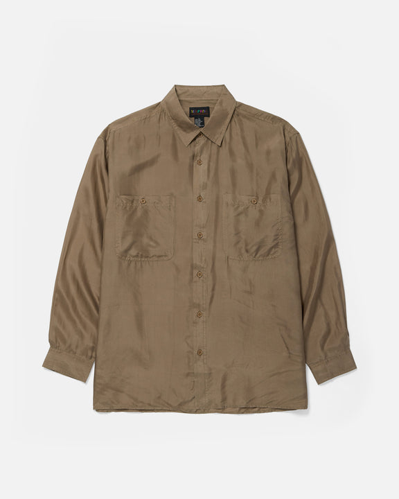 Silk Shirt Long Sleeve / Basic
