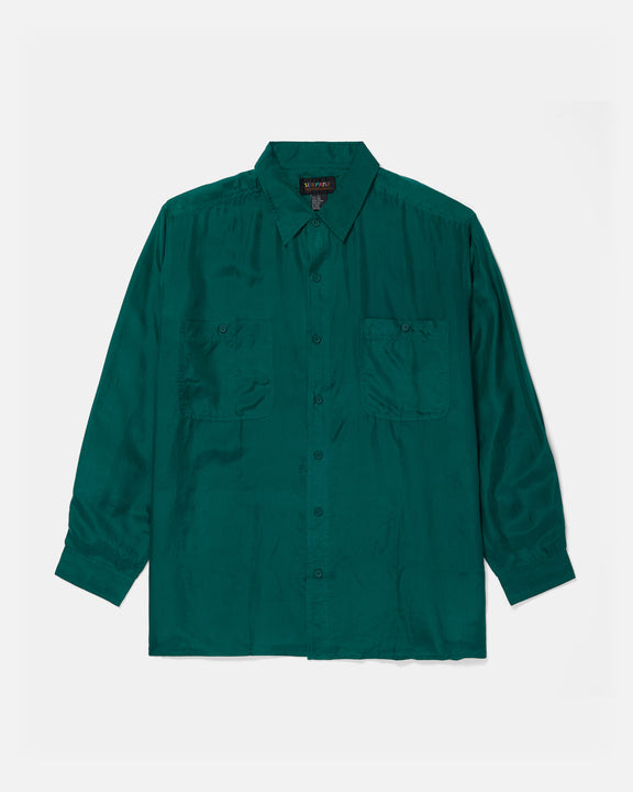 Silk Shirt Long Sleeve / Vivid