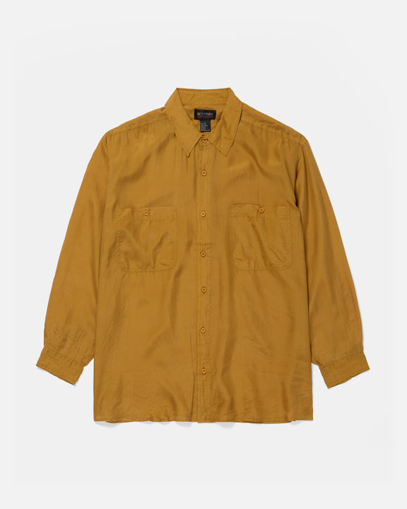 Silk Shirt Long Sleeve / Vivid