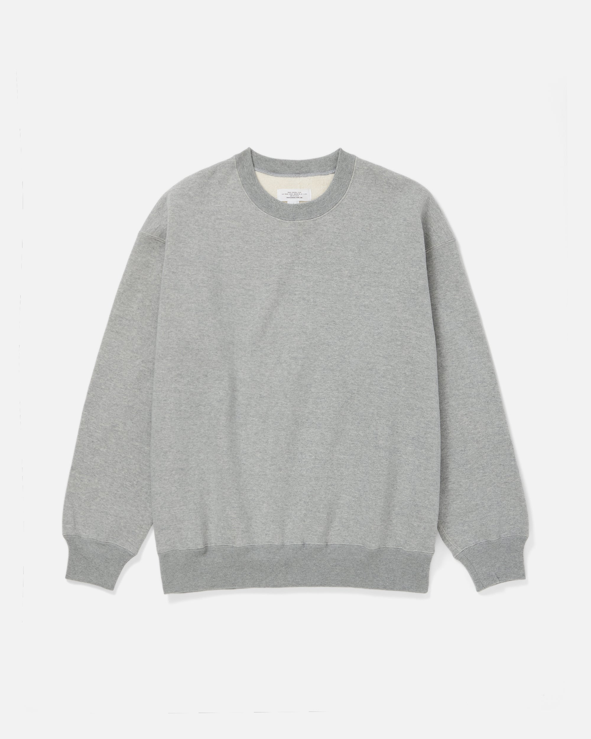 Loopwheel Sweatshirt Hoodie / Gray – Front General Store