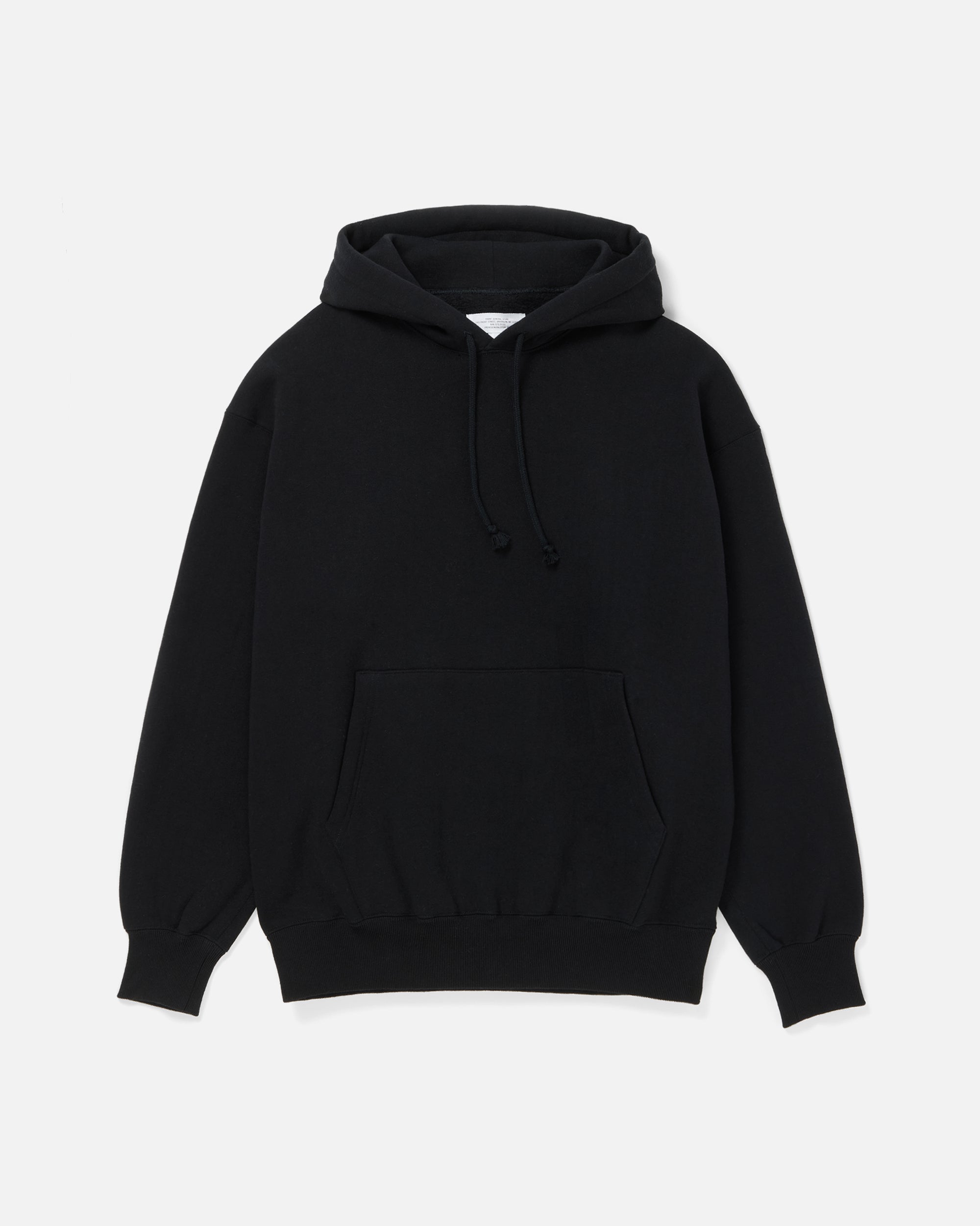 Loopwheel Sweatshirt Hoodie / Black – Front General Store