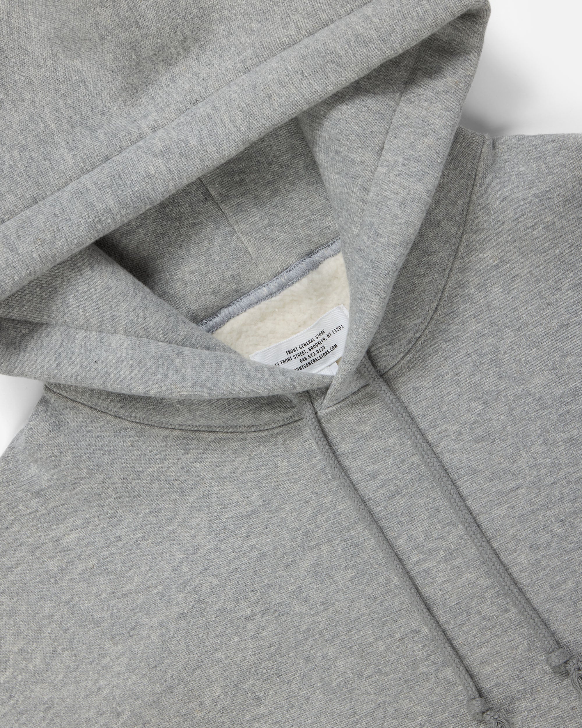 Loopwheel Sweatshirt Hoodie / Gray – Front General Store