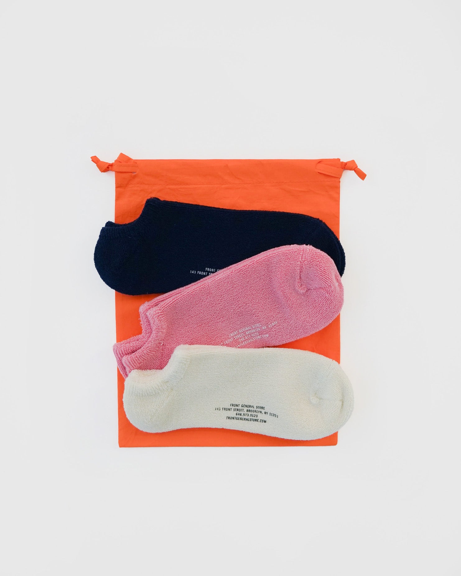 3-Pack Face Pile Socks Gift Set / A