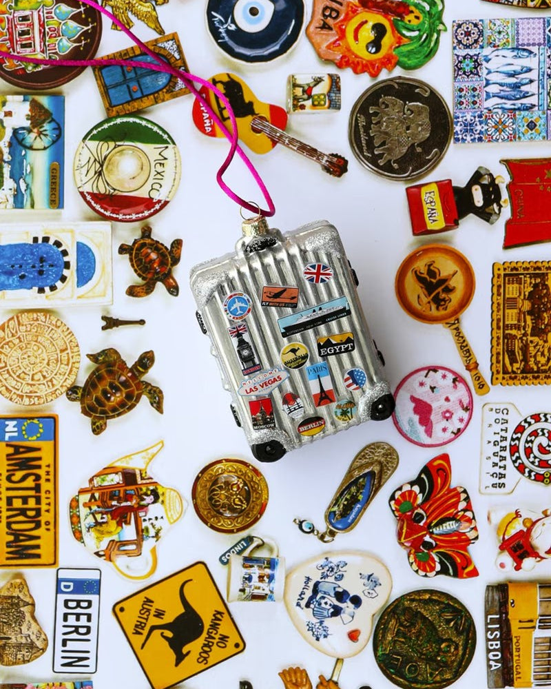 Jetsetter Suitcase Ornament